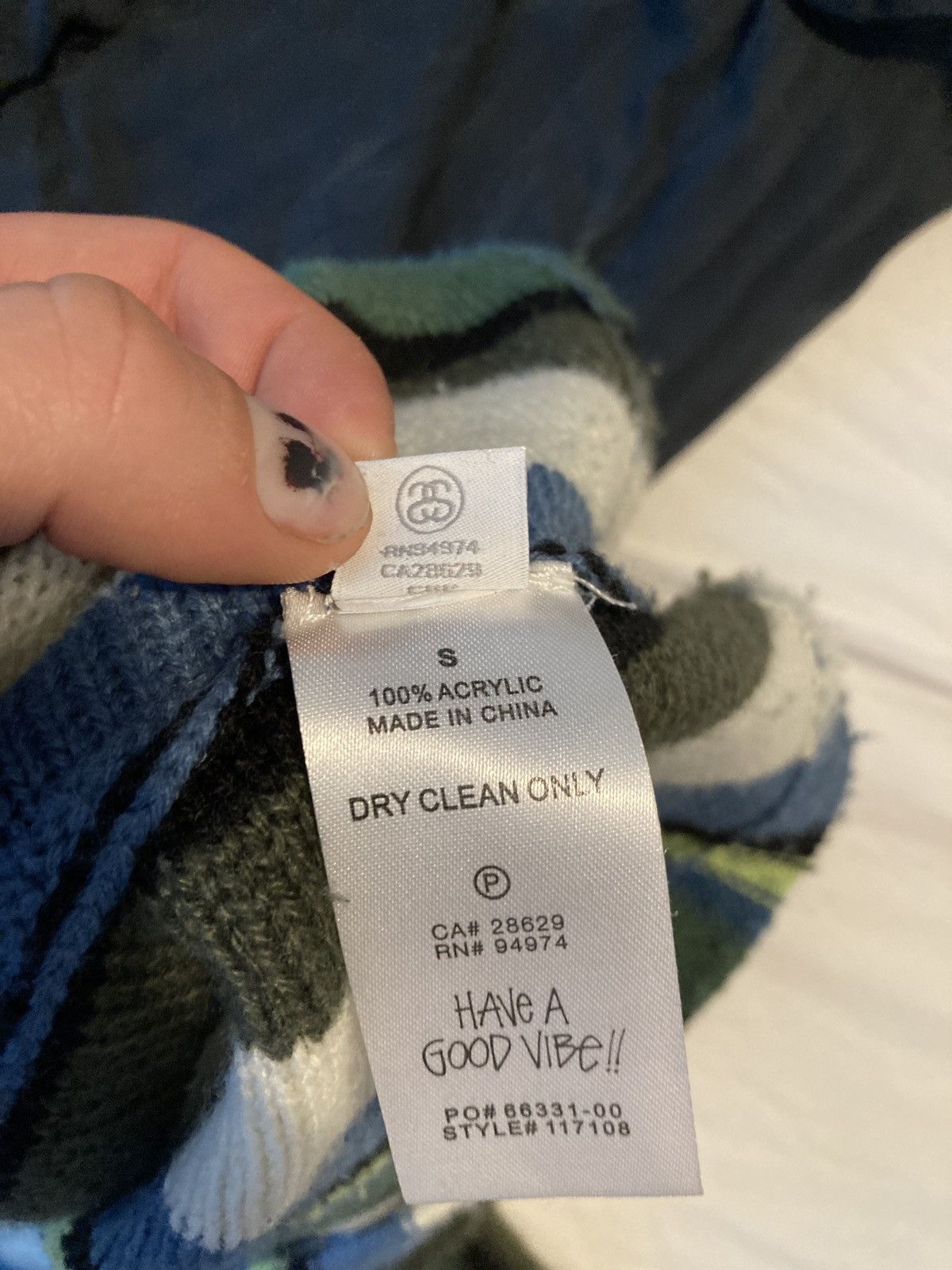 Stussy Stüssy Vertical Striped Knit Crew Size US M / EU 48-50 / 2 - 6 Thumbnail