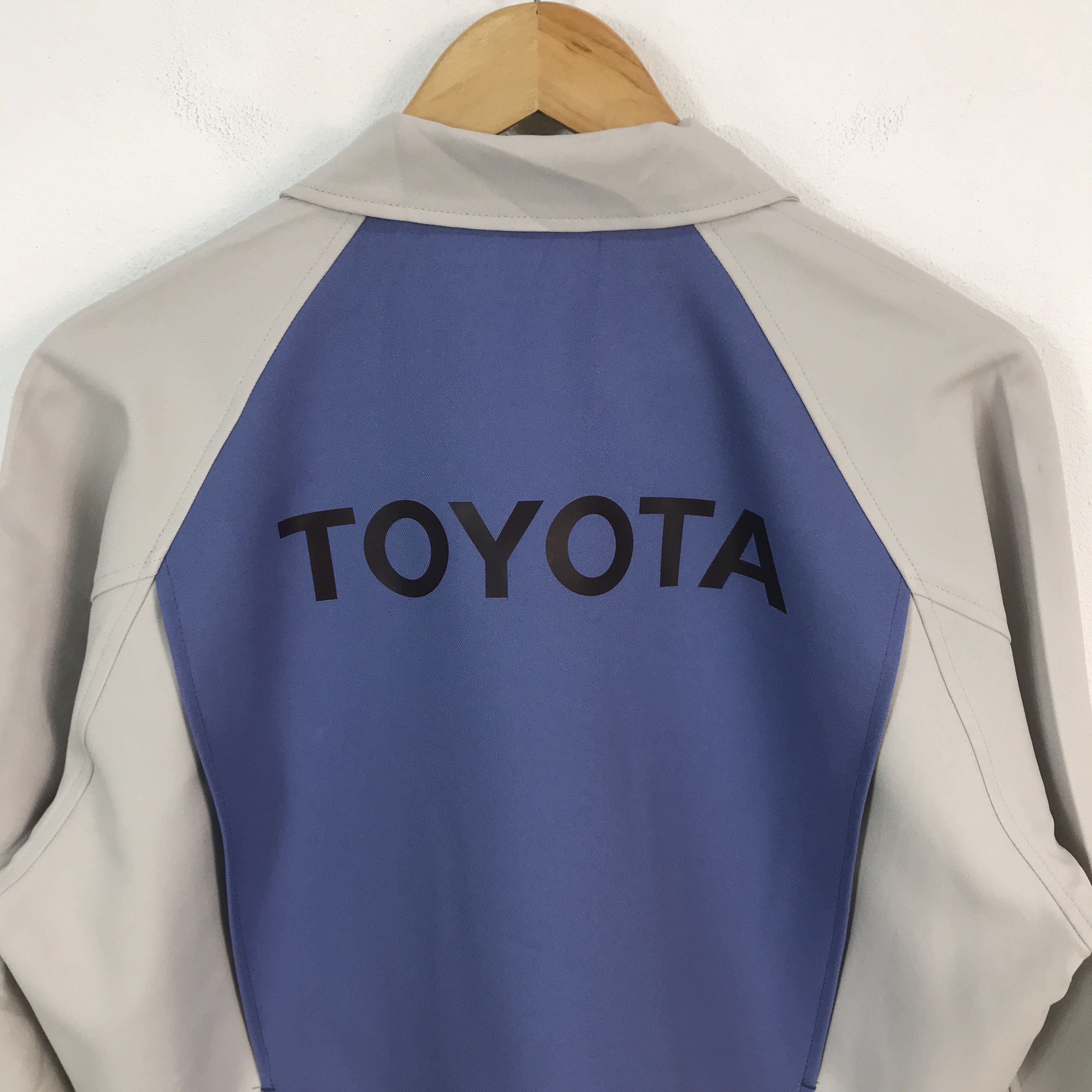 Japanese Brand × Sports Specialties Vtg Toyota work uniform custom jacket Size US L / EU 52-54 / 3 - 4 Thumbnail