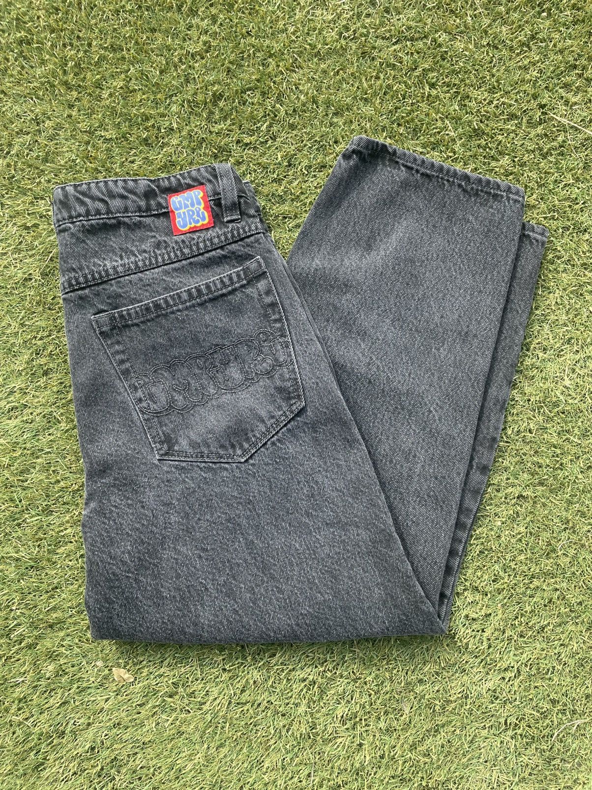 Empyre Y2K Empyre Loose Fit Baggy Jeans Skate Black Men’s Size 27 Size US 27 - 9 Thumbnail