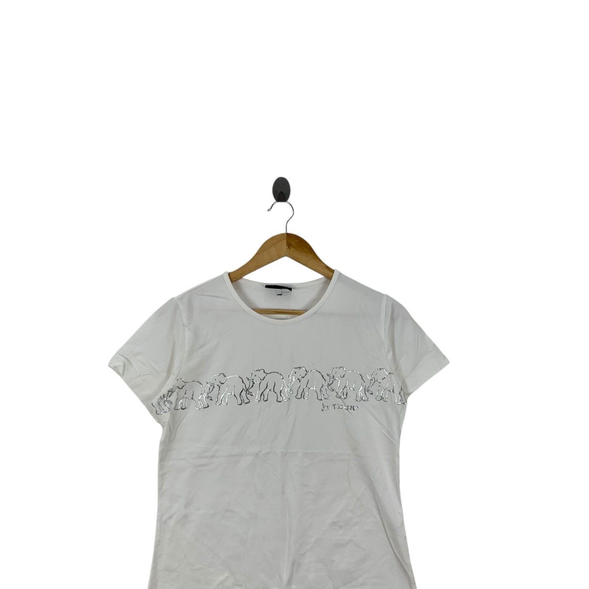 Jim Thompson Vintage JIM THOMPSON THAILAND Elephant Reflective Tee Size M / US 6-8 / IT 42-44 - 2 Thumbnail