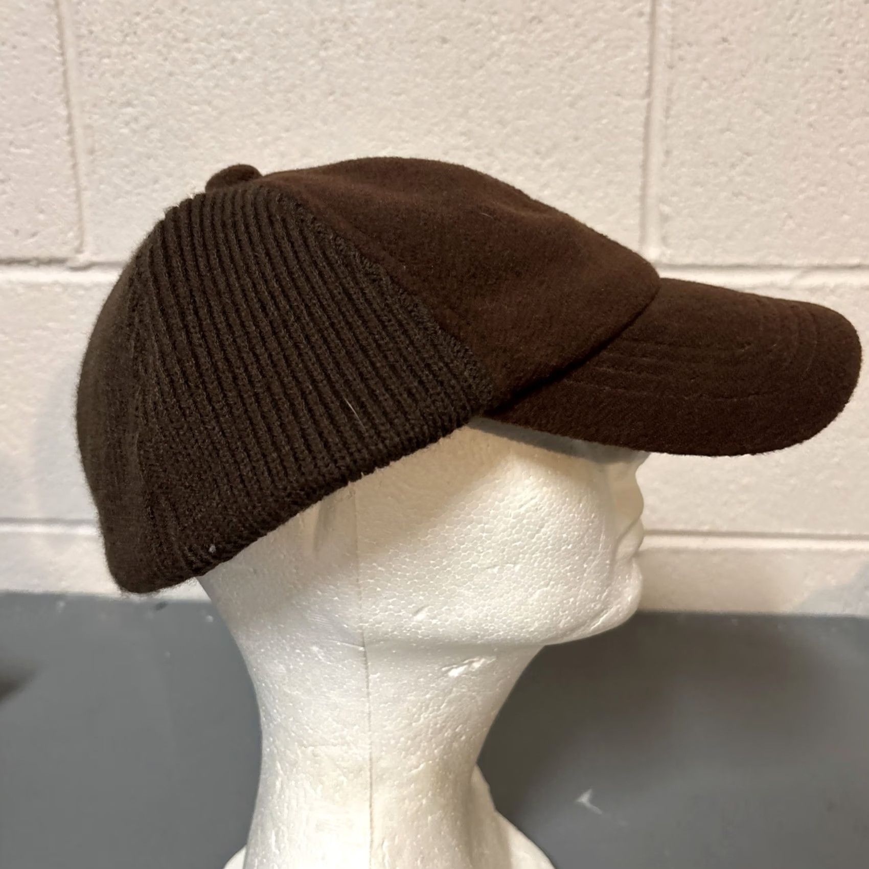 Vintage Angelo Litrico Driver Cap Brown One Size Men’s Baseball Cap Size ONE SIZE - 4 Thumbnail
