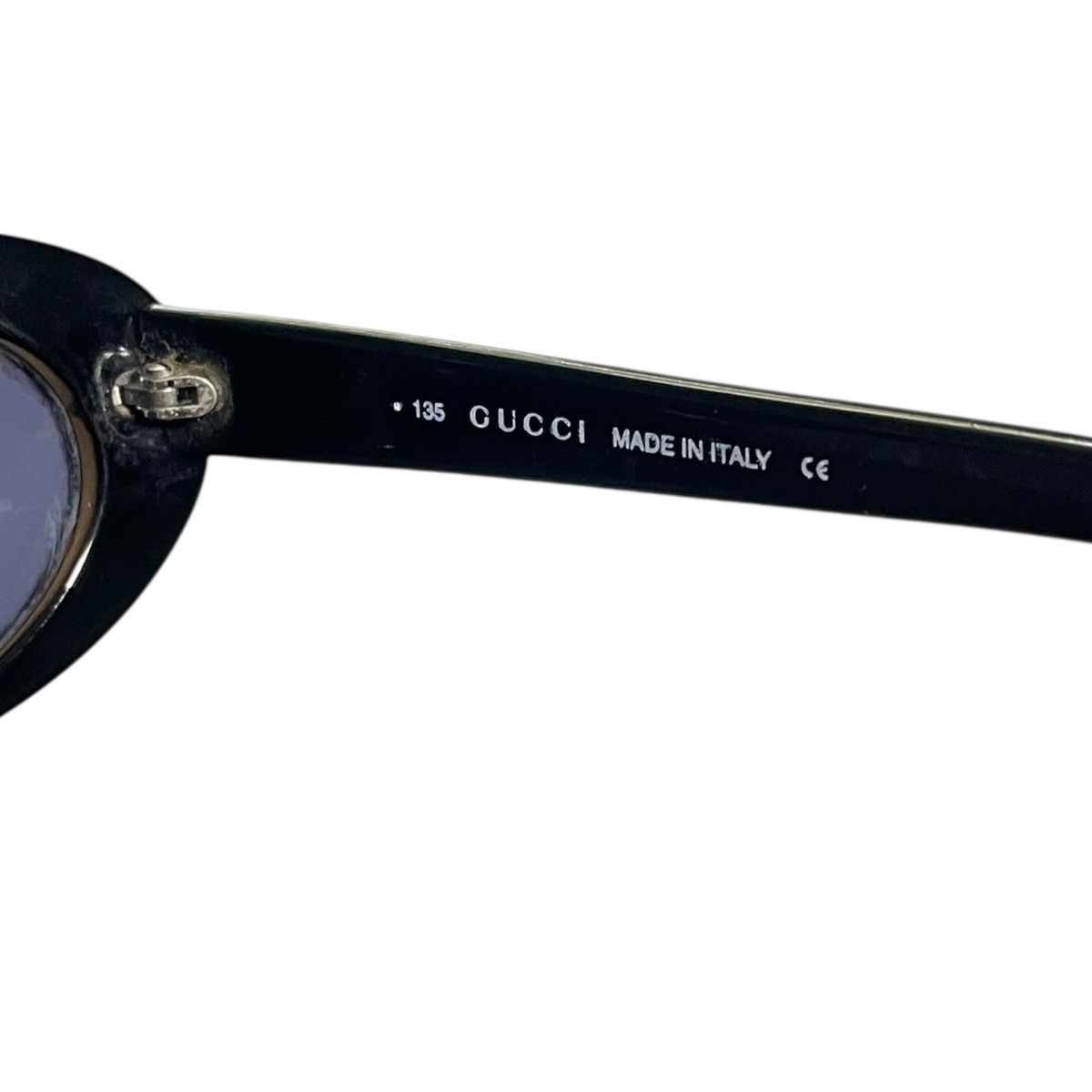 Gucci Gucci 90s Black & Golden Cat Eye Glasses Size ONE SIZE - 12 Thumbnail