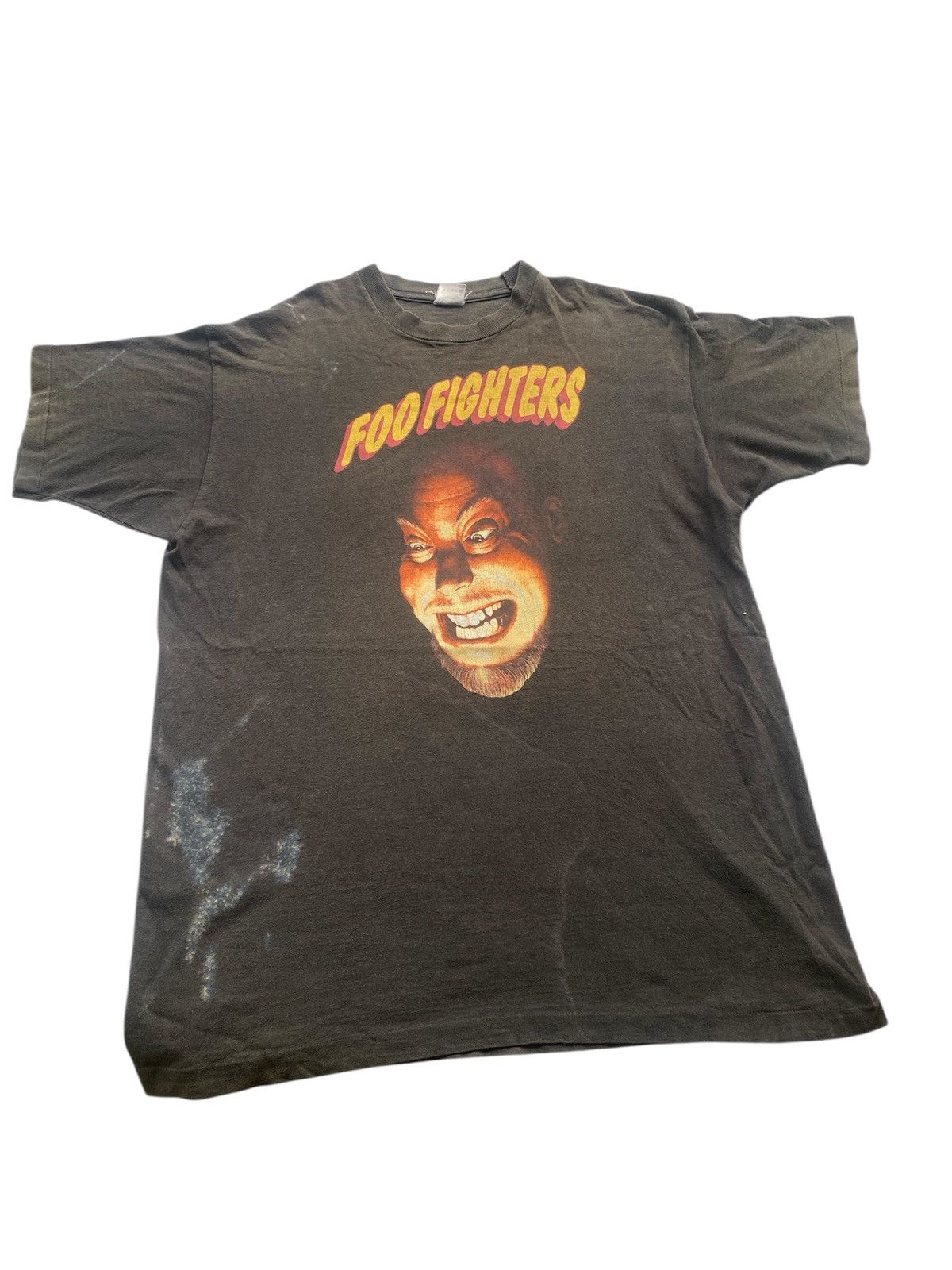 Band Tees Vintage Band Tees Foo Fighters 90s faded Size US XL / EU 56 / 4 - 1 Thumbnail