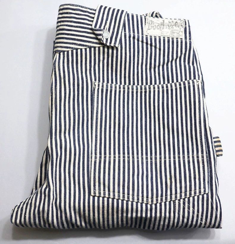 Freewheelers Freewheelers Bootleggers Hickory Stripe Overall - dmc Size US 30 / EU 46 - 1 Thumbnail