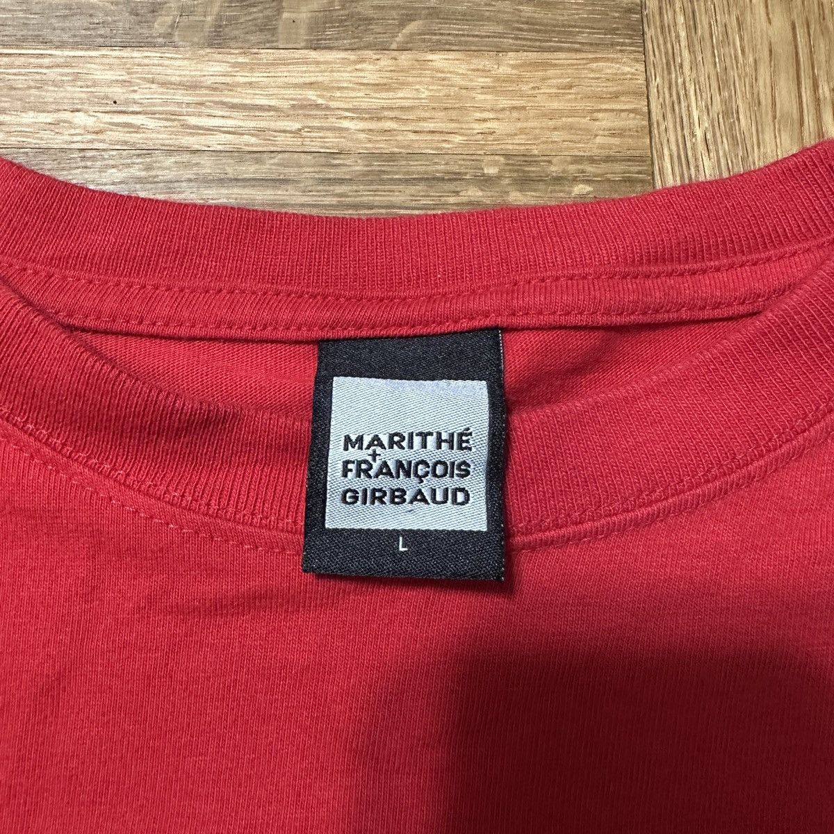 Marithe + Francois Girbaud Vintage Marithé + François Girbaud tee Size US L / EU 52-54 / 3 - 4 Thumbnail