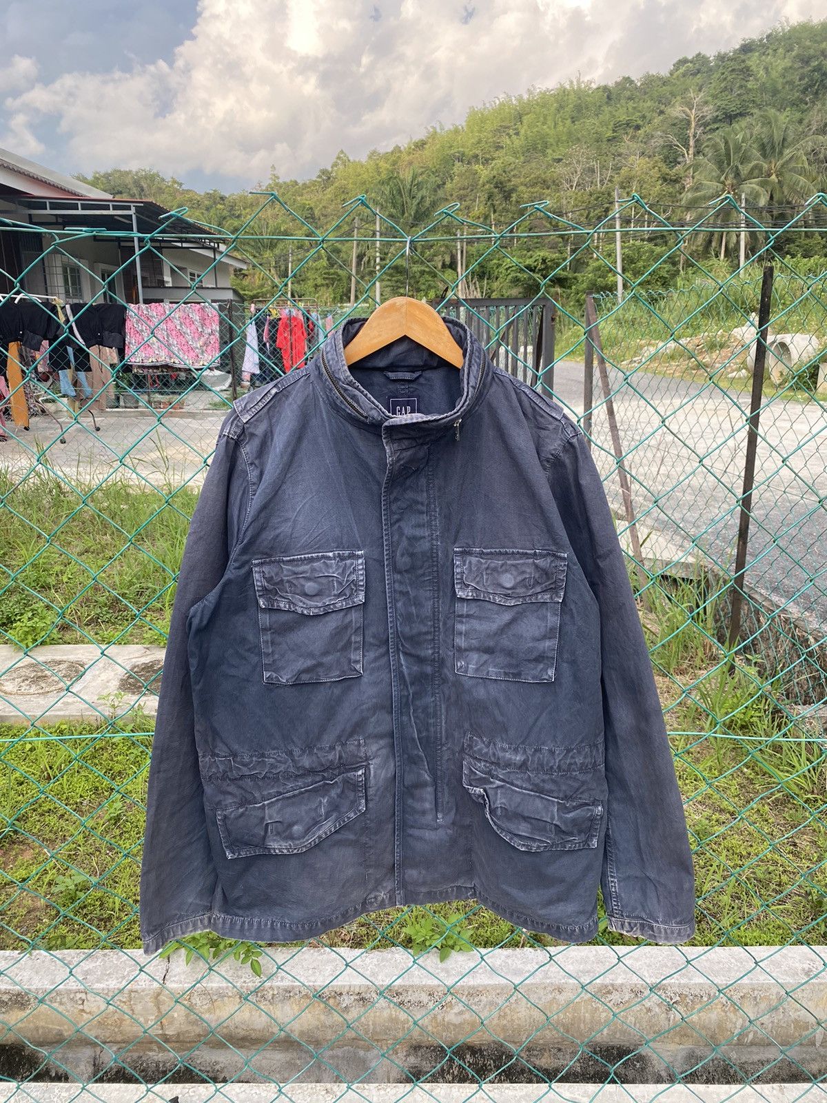 Gap AW GAP M65 Sun Faded Jacket Size US L / EU 52-54 / 3 - 1 Thumbnail
