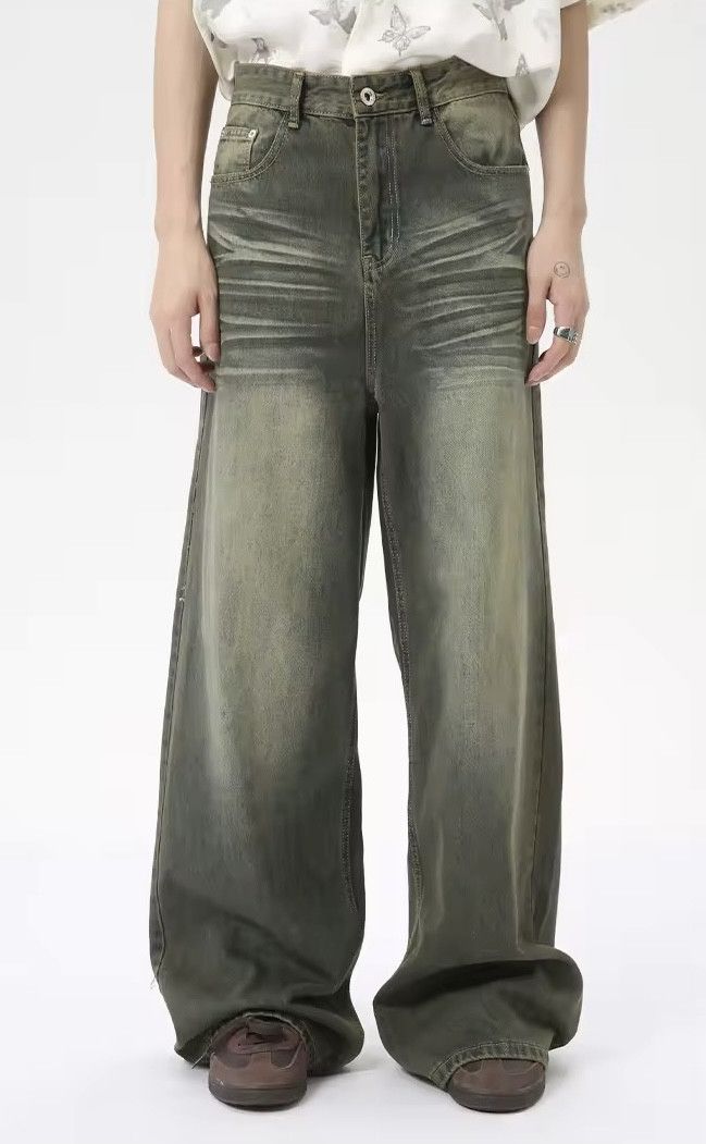 Jean Wide Leg Jeans Size US 33 - 1 Thumbnail