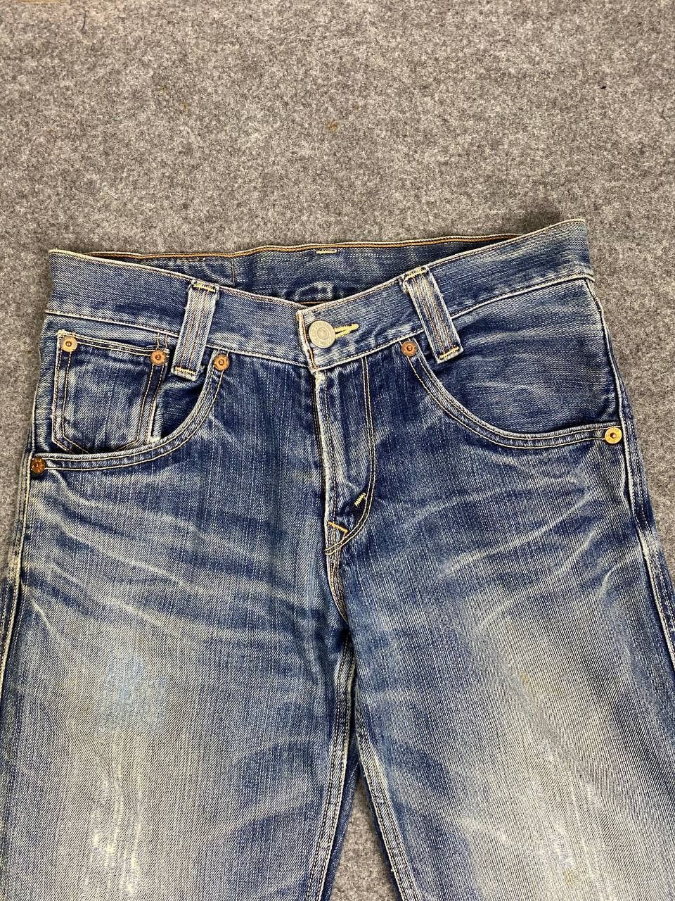 Levi's vintage levis 702 distressed denim Size US 32 / EU 48 - 9 Thumbnail