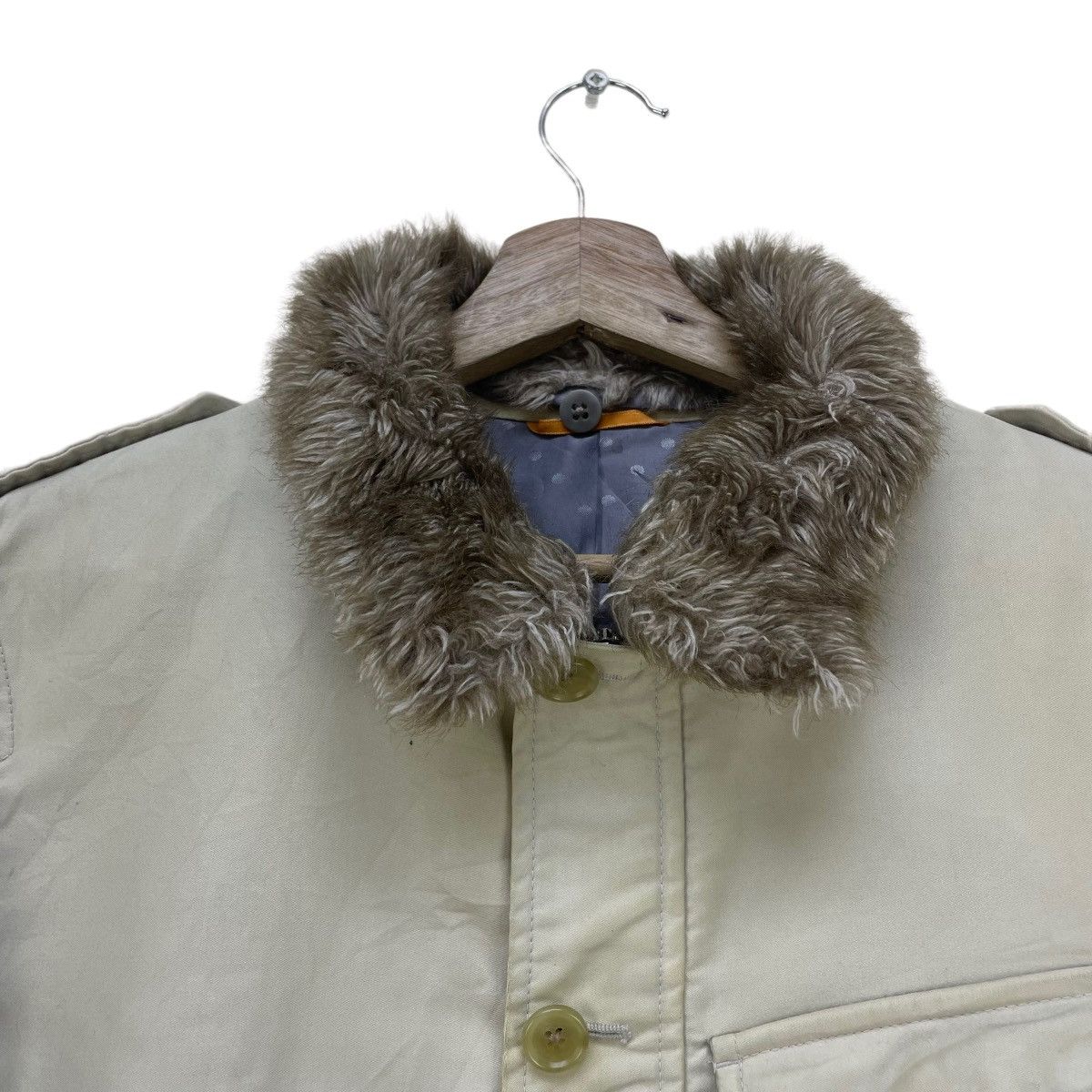 Japanese Brand Japanese Brand Takeo Kikuchi Detachble Faux Fur Hood Jacket Size US M / EU 48-50 / 2 - 4 Thumbnail