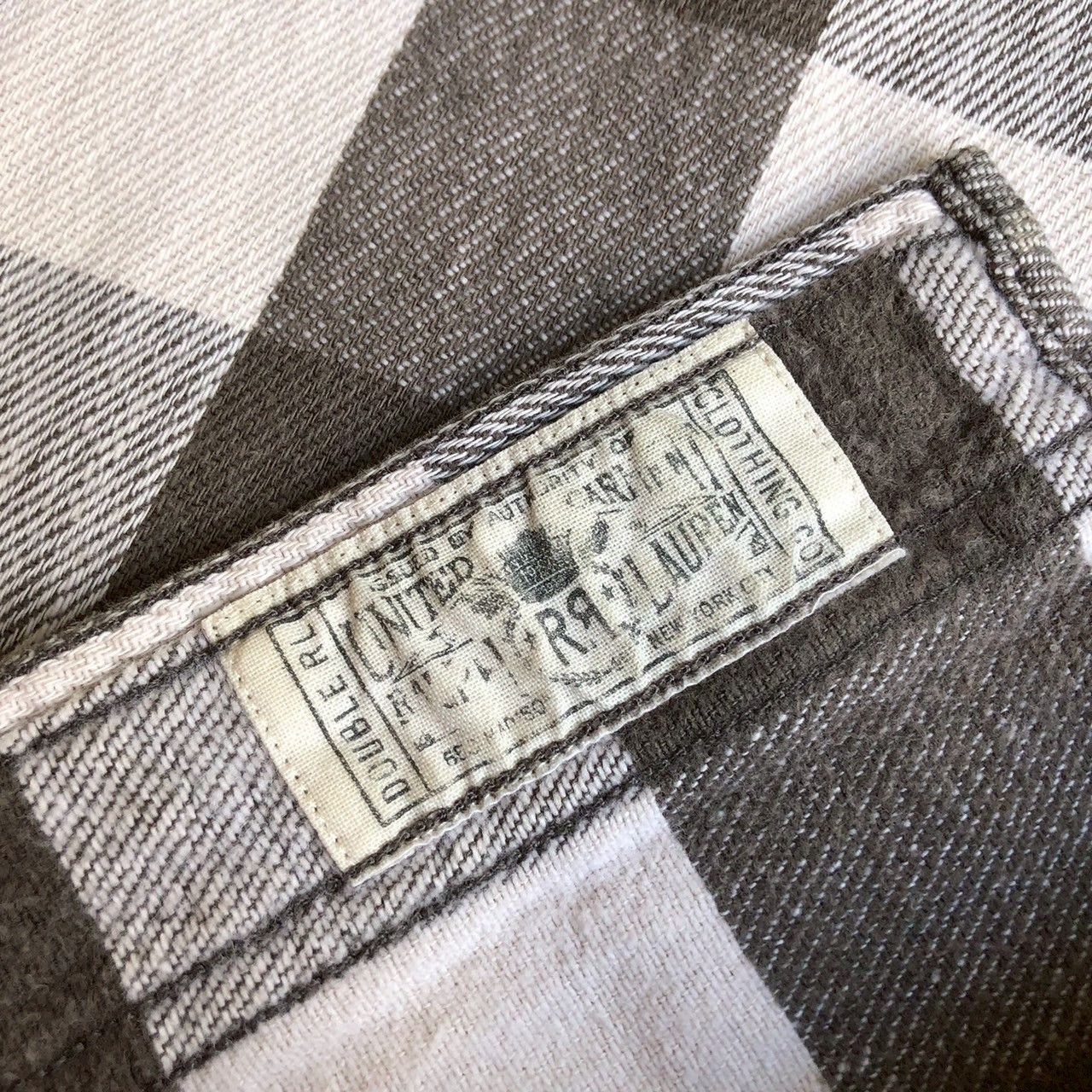 RRL Ralph Lauren RRL Ralph Lauren Plaid Flannel Work Shirt Size US M / EU 48-50 / 2 - 8 Thumbnail