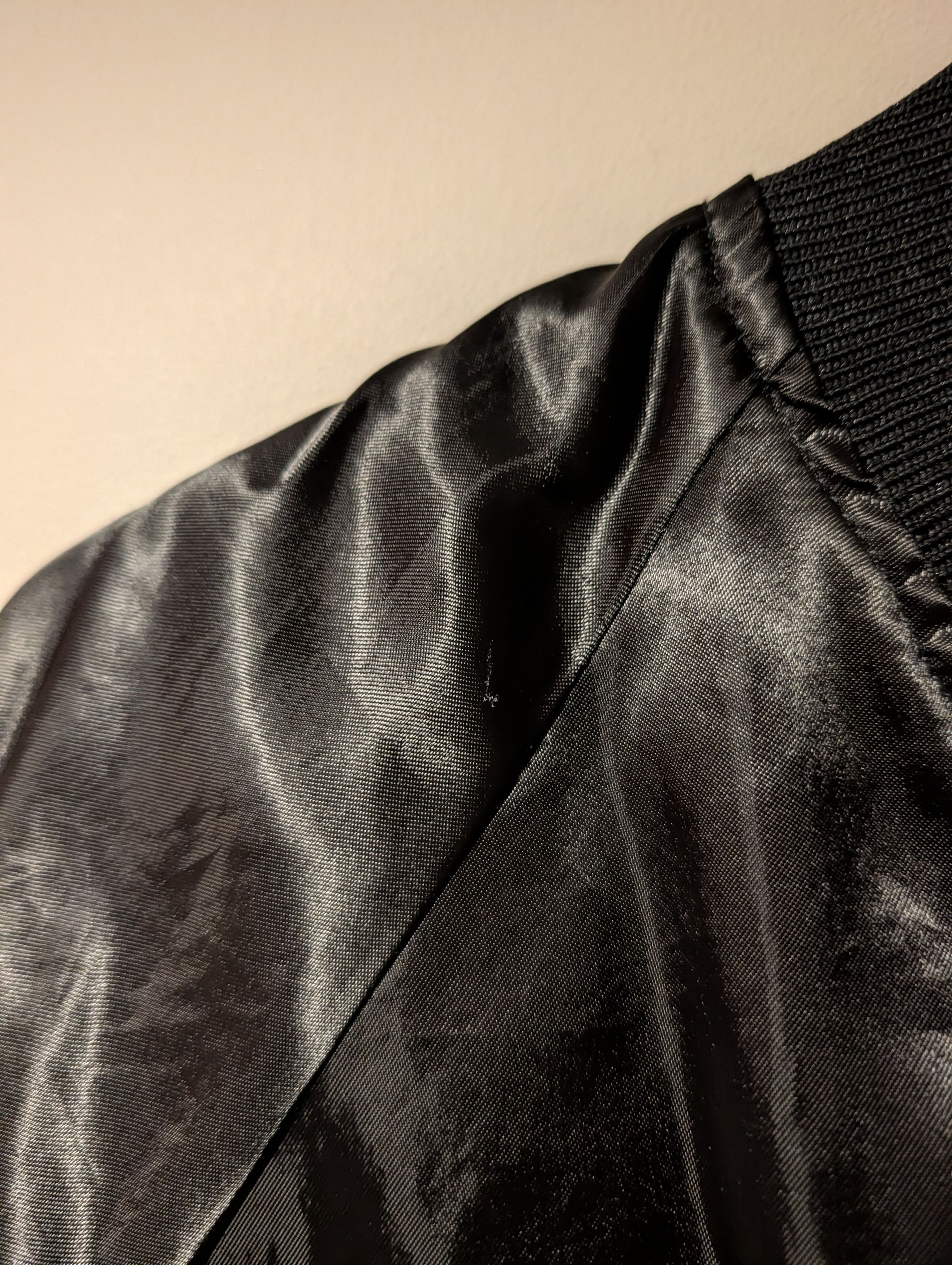 Vintage Vintage Auburn Sportswear Satin Bomber Jacket Printing Size US L / EU 52-54 / 3 - 6 Thumbnail