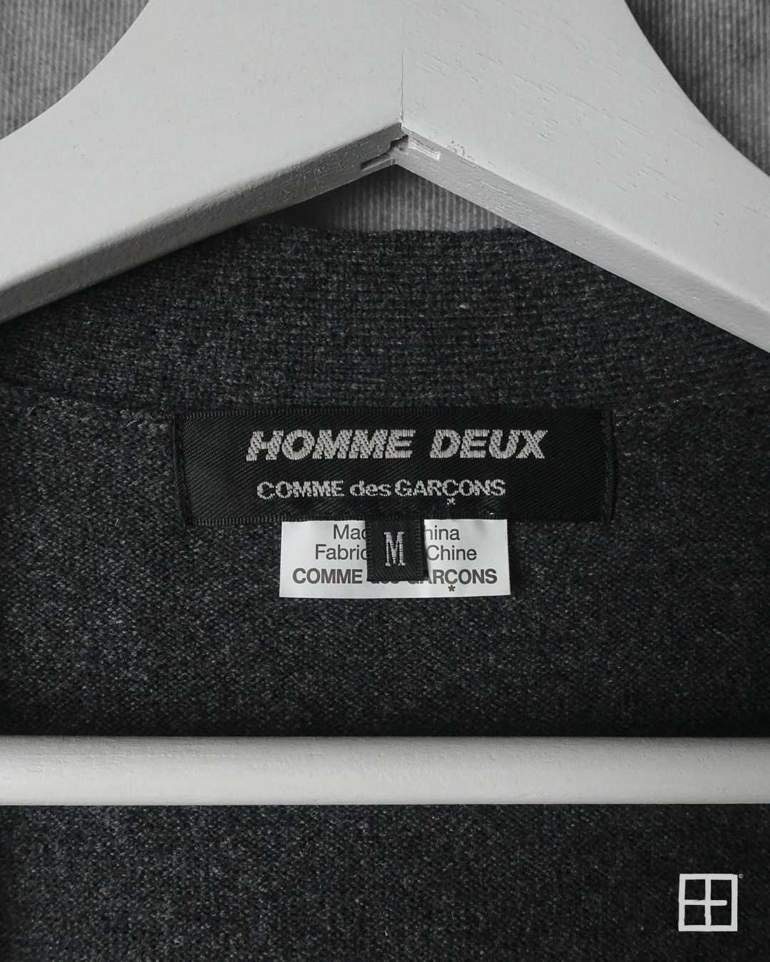 Comme des Garcons Homme Comme des Garçons Homme Deux AW22 Intarsia Knit Cardigan Size US M / EU 48-50 / 2 - 3 Thumbnail