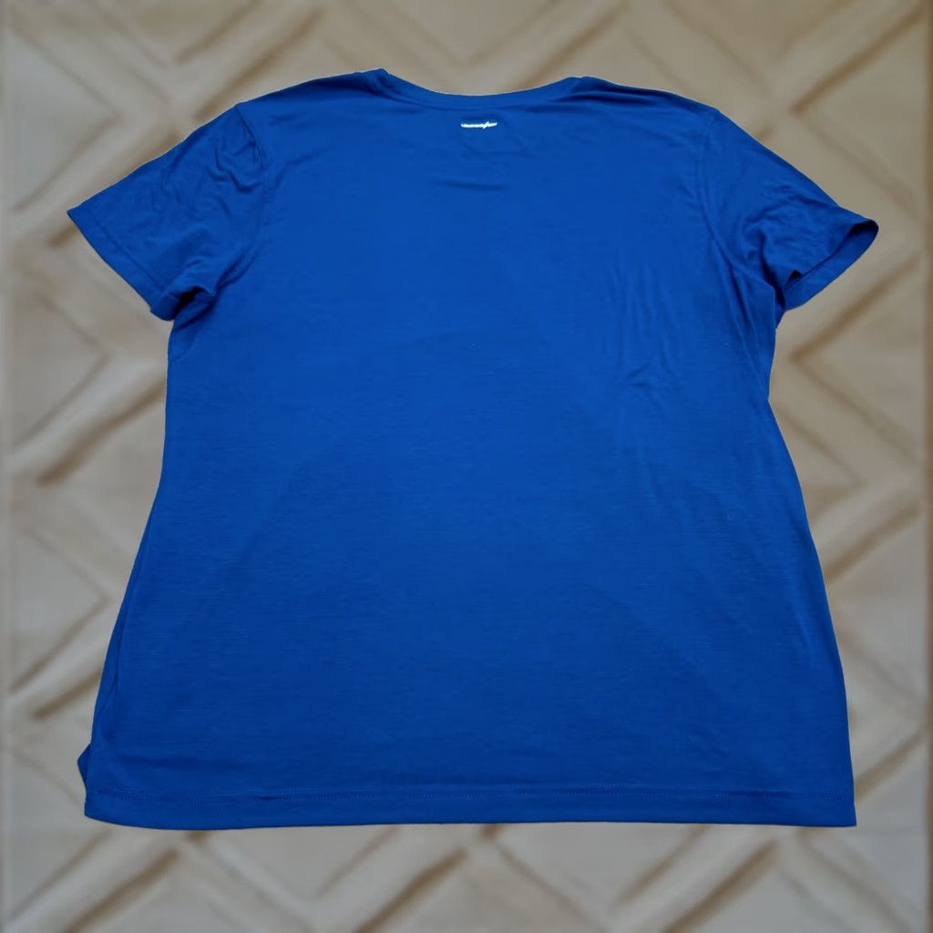 New Balance New Balance Lightning Dry A revolution In Motion T-Shirt Mens XL Blue Active Tee Size US XL / EU 56 / 4 - 1 Thumbnail