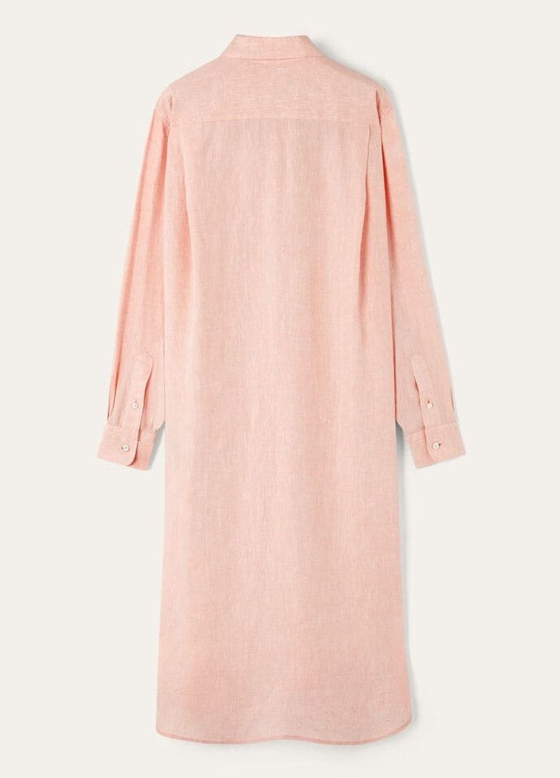 Loro Piana o1srvl11e0526 FAP3840 Lora Dress in Light Pink Size M / US 6-8 / IT 42-44 - 6 Thumbnail