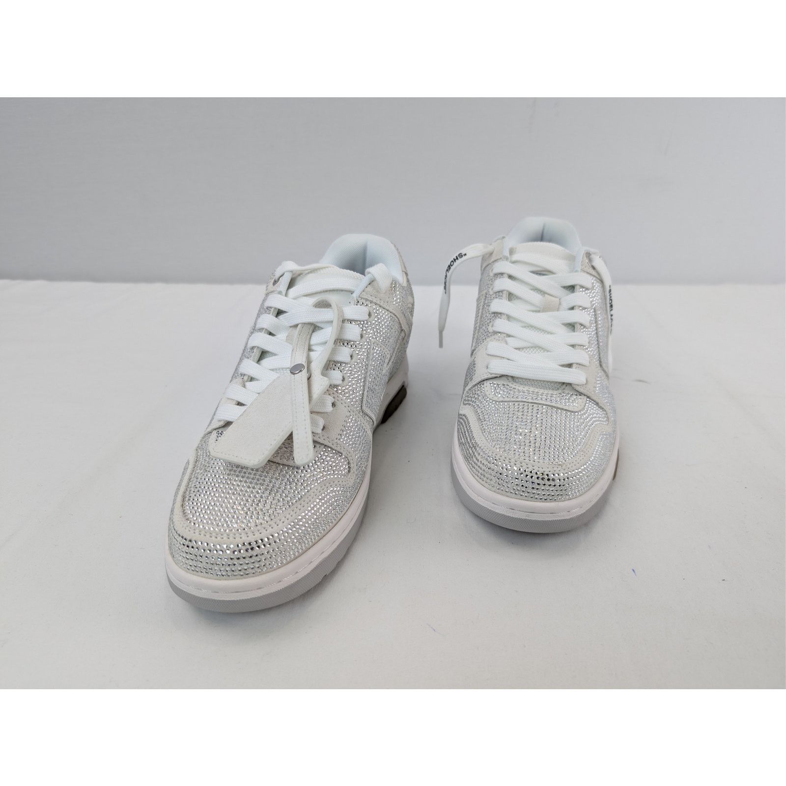 Off-White o1rshd1 Out of Office Strass Sneakers in White Size US 12 / EU 45 - 8 Thumbnail