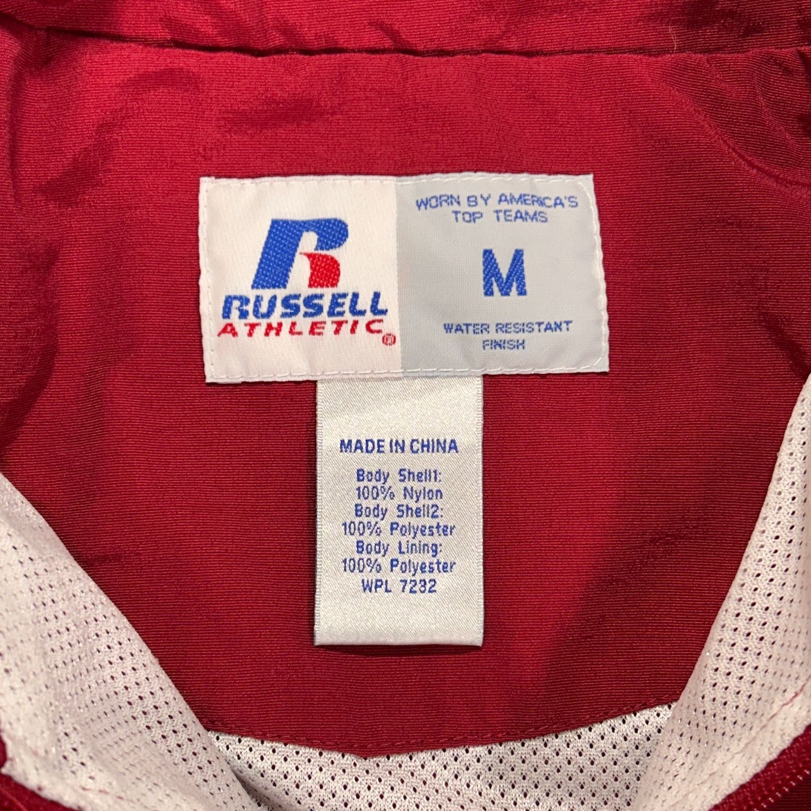 Russell Athletic VTG Russell Bronc Cheerleaders windbreaker pullover mens M Size US M / EU 48-50 / 2 - 6 Thumbnail