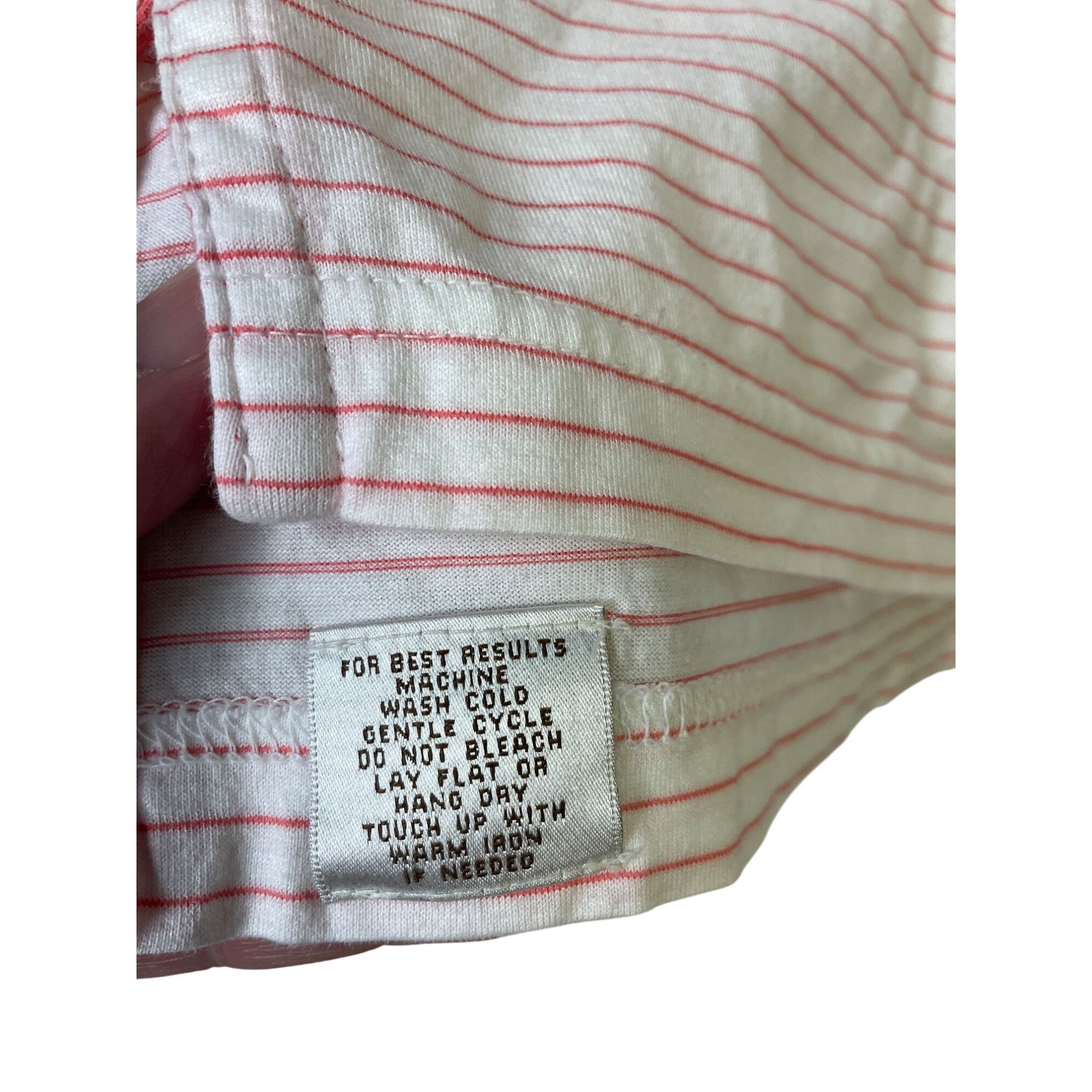 Peter Millar Peter Millar Mens 100% Cotton white red striped Polo Golf Sh Size US XXL / EU 58 / 5 - 9 Thumbnail