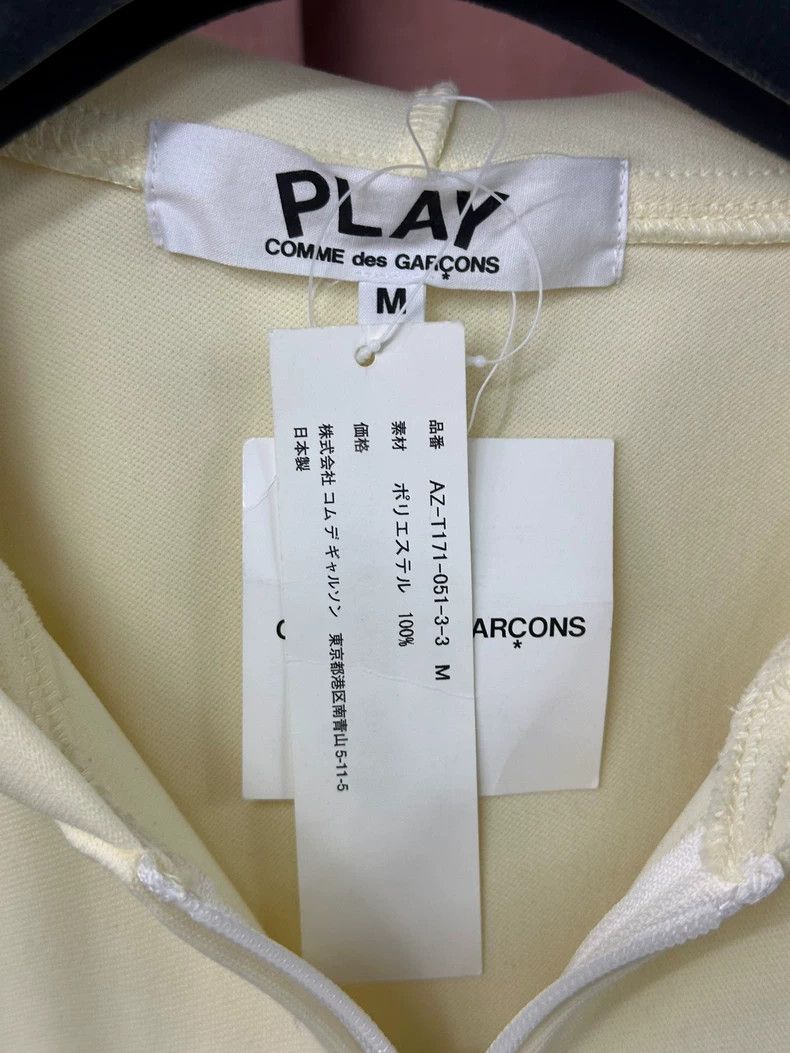 Comme des Garcons Comme des Garcons Yellow zipper hooded sweater coat Size M / US 6-8 / IT 42-44 - 4 Thumbnail