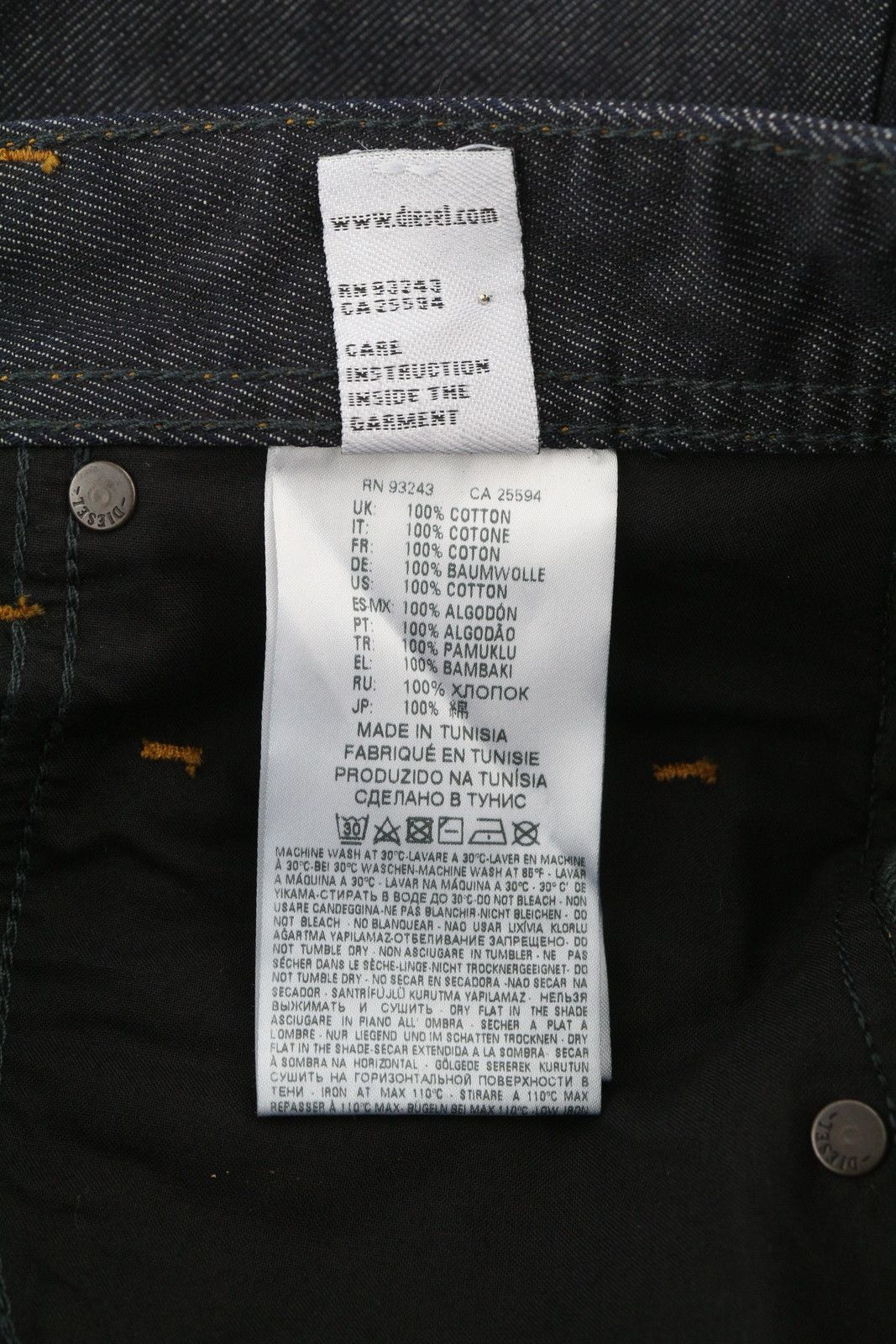 Diesel Kroshort R8E50 Men Shorts W29 Denim Dark Blue 41351 Size US 29 - 7 Thumbnail