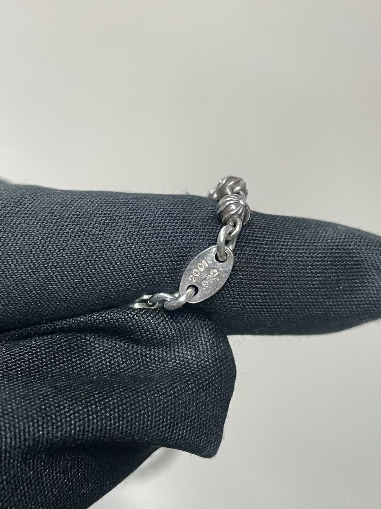 Chrome Hearts Chrome Hearts Silver Cross Ball Bead Chain Necklace Size ONE SIZE - 7 Thumbnail