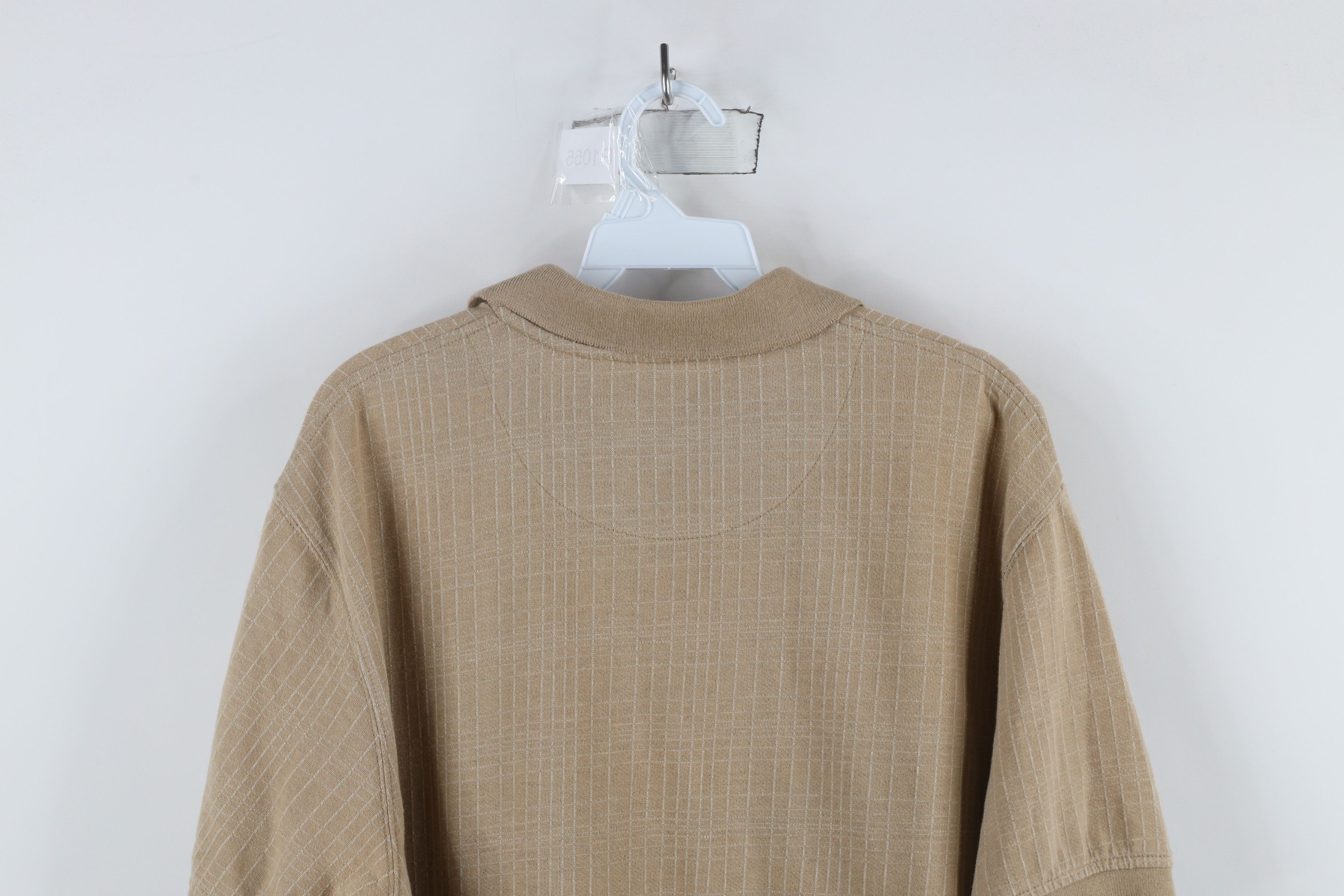 Vintage Vintage 90s Streetwear Checkered Knit Collared Pullover Polo Size US M / EU 48-50 / 2 - 11 Thumbnail