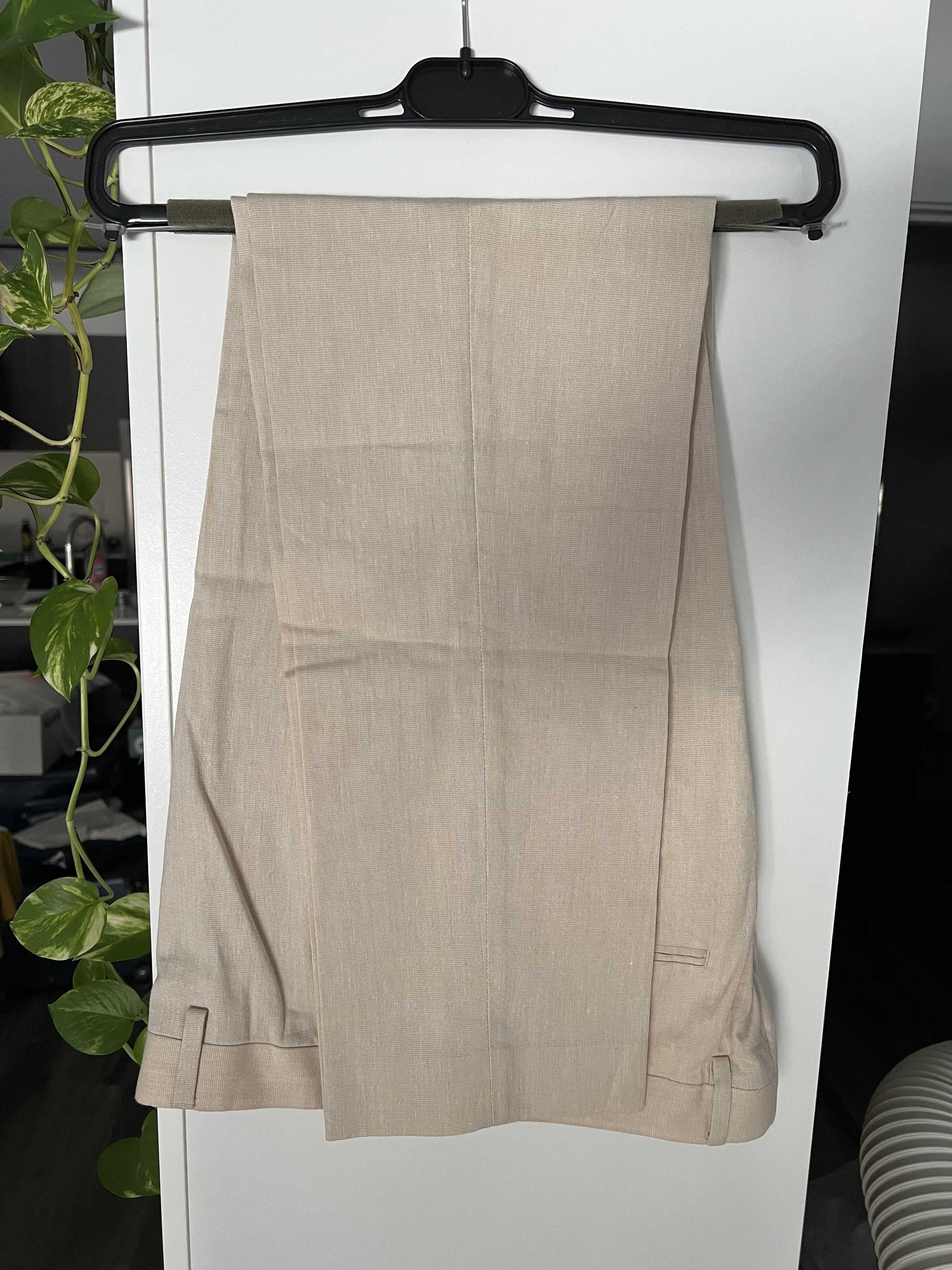 J.Crew Ludlow Linen Pants Size US 30 / EU 46 - 2 Thumbnail