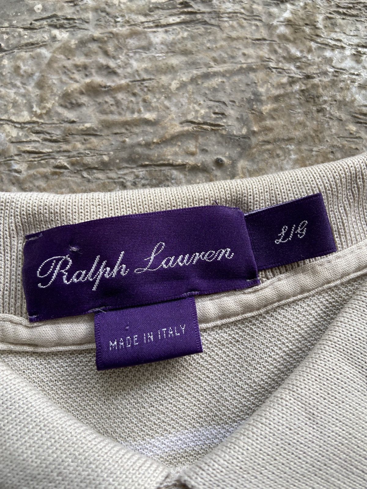 Ralph Lauren Purple Label Ralph Lauren Purple Label - Stripe Boxy Polo Shirt Size US L / EU 52-54 / 3 - 4 Thumbnail