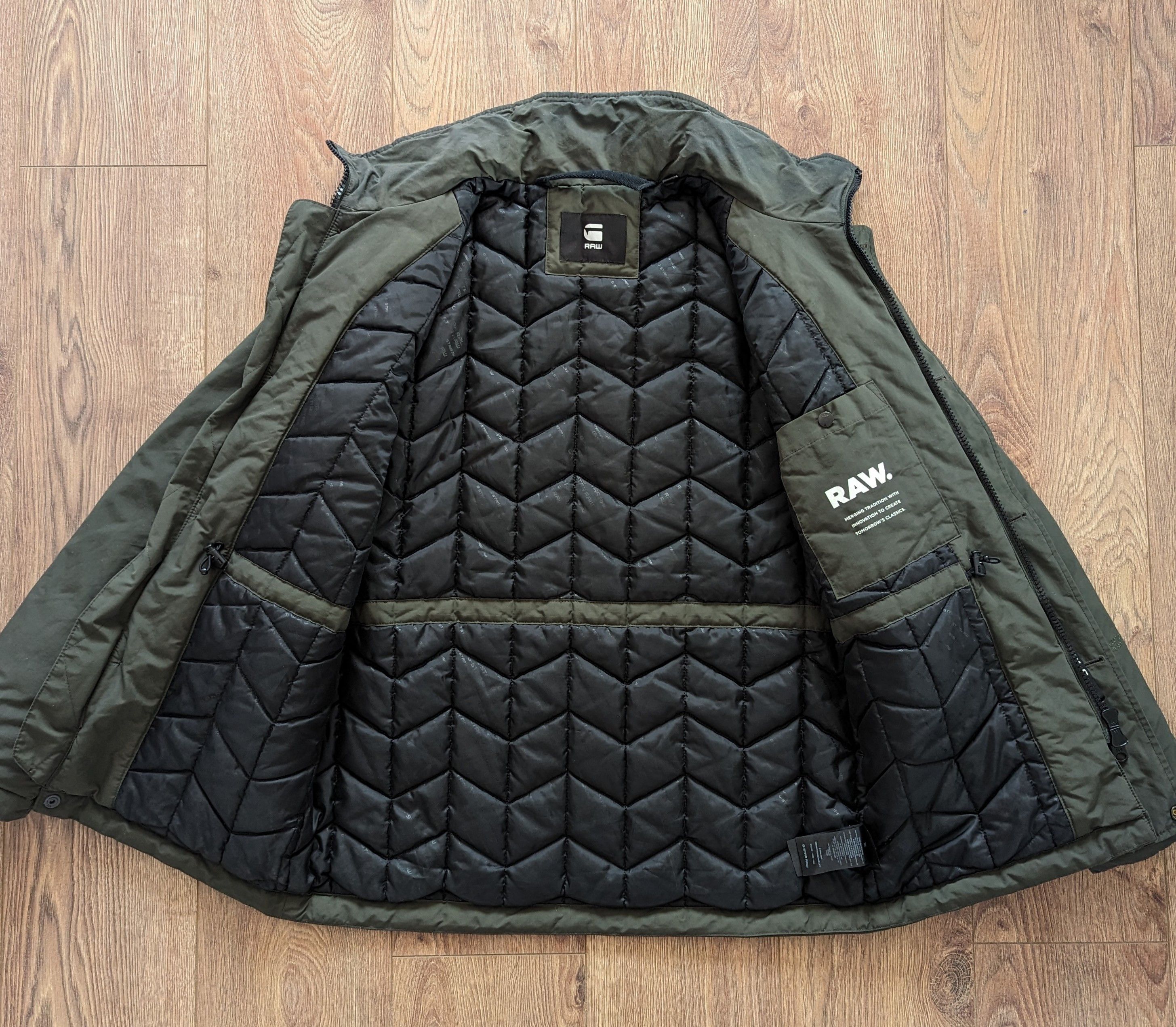 G-Star G-Star Raw Vodan Padded HDD Jacket Size S Casual Clothing Size US S / EU 44-46 / 1 - 12 Thumbnail