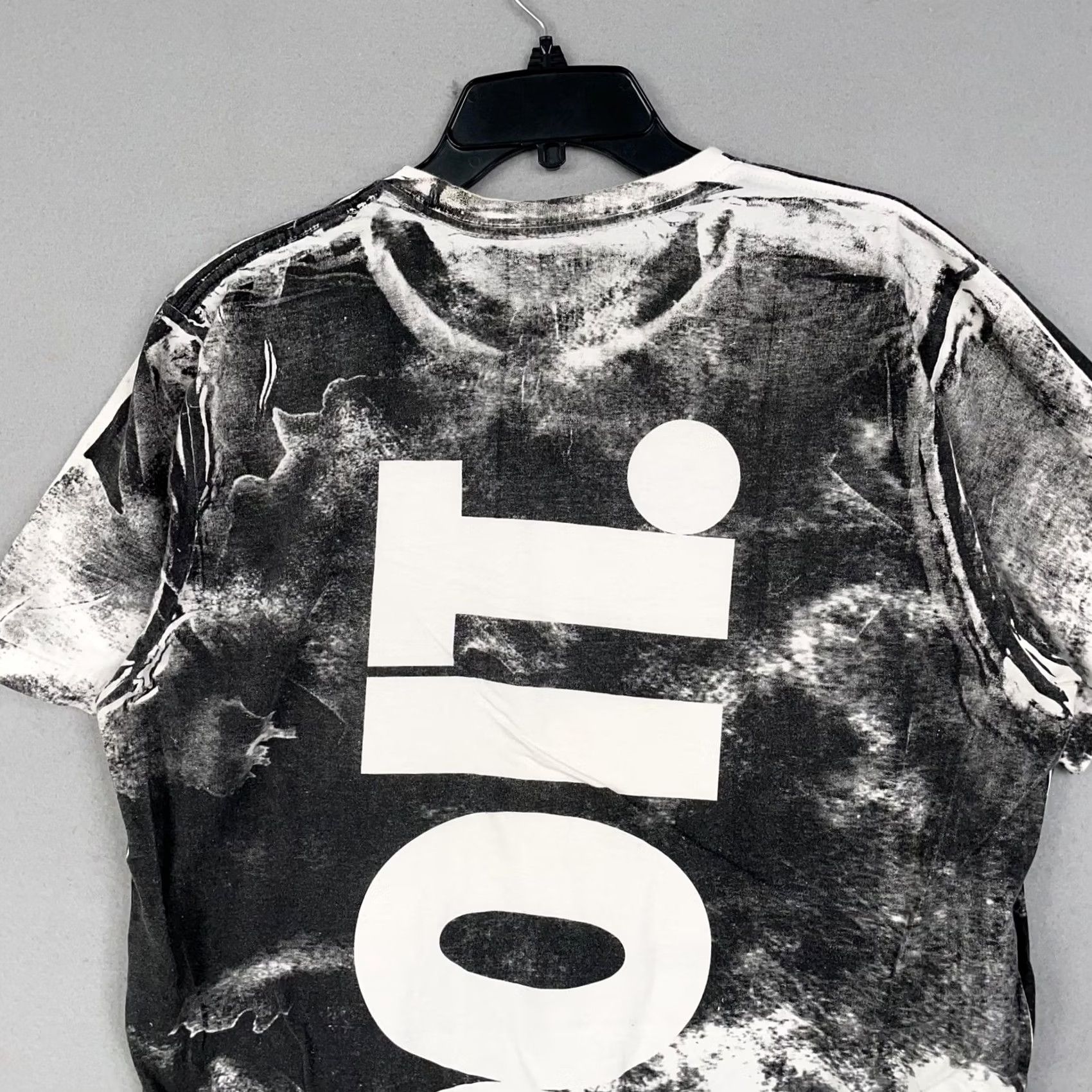 Nike Nike Shirt Mens Large Black White Just Do It Allover Graphic Sportswear Tee Size US L / EU 52-54 / 3 - 7 Thumbnail