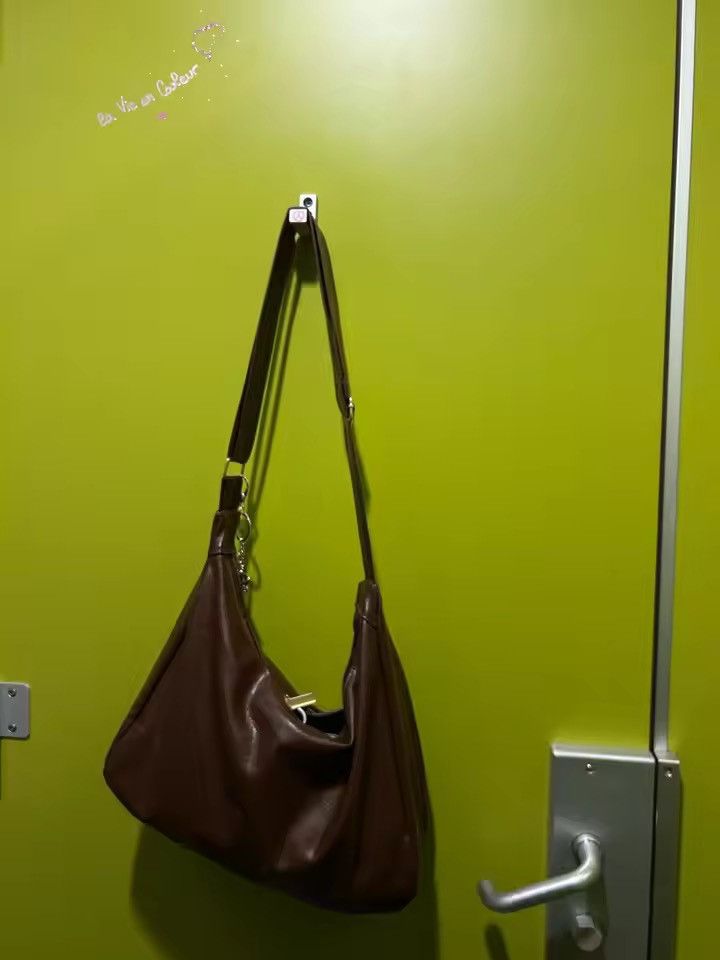 Vintage Premium Hobo Vintage Underarm Tote | PU Street Bag Size ONE SIZE - 9 Thumbnail