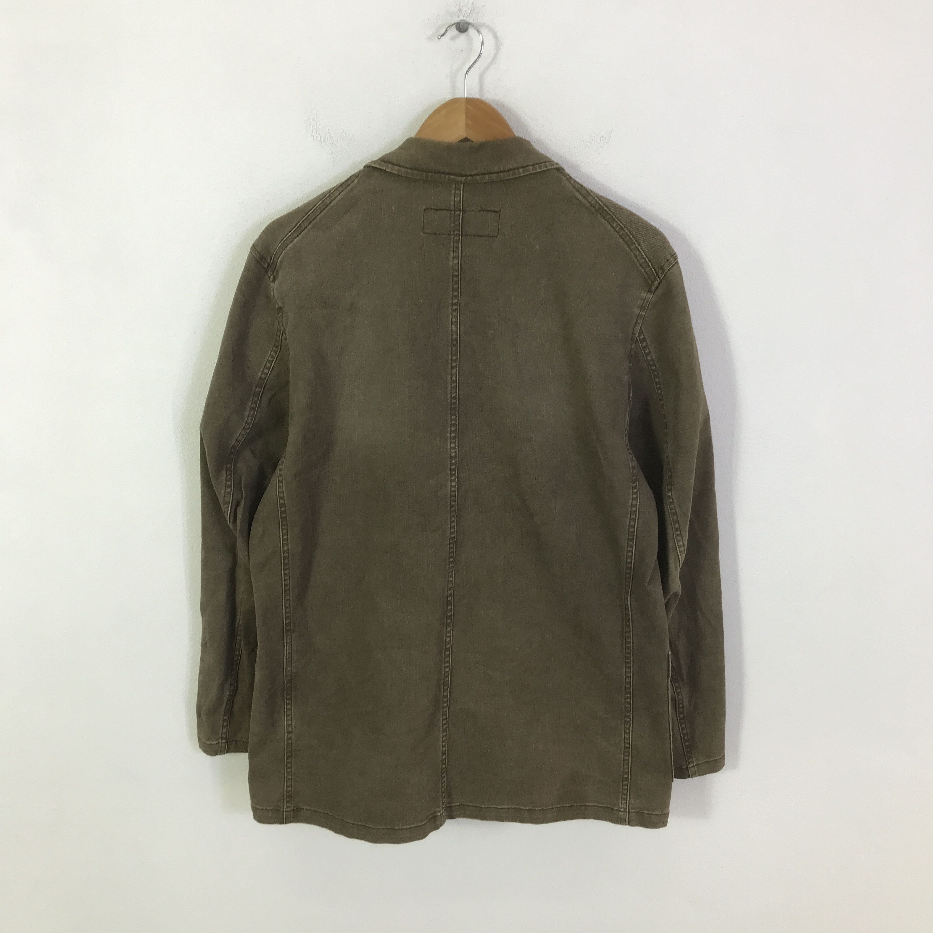 BIGI men's bigi Cotton blazer jacket K119B14 Size US L / EU 52-54 / 3 - 3 Thumbnail