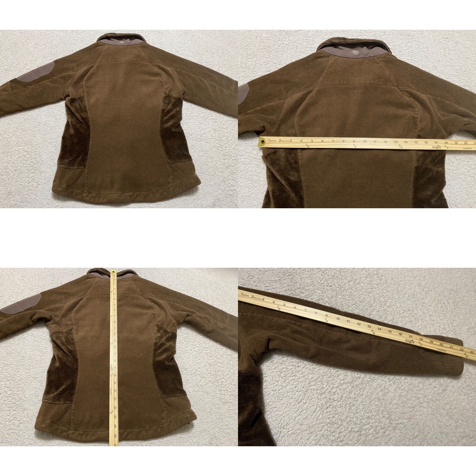 Mountain Hardwear Mountain Hardwear Womens Jacket Adult Small Brown Fleece Full Zip Long Sleeve Casual Travel Workwear 90s? Size S / US 4 / IT 40 - 8 Thumbnail