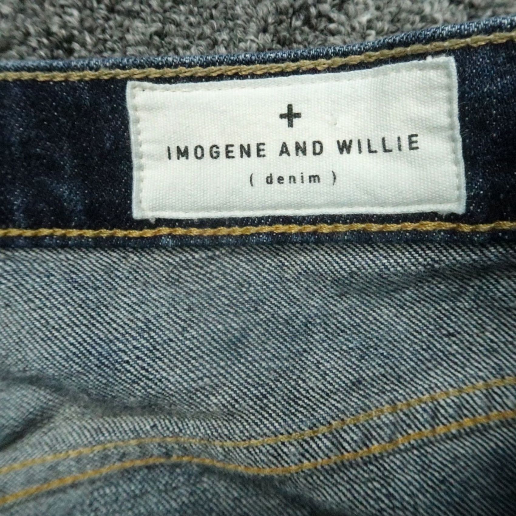 Imogene + Willie Imogene And Willie Jeans Mens 29x32 Blue 5 Pocket Straight Medium Wash Product Details Mens Regular Denim Vintage: No Size US 29 - 4 Thumbnail