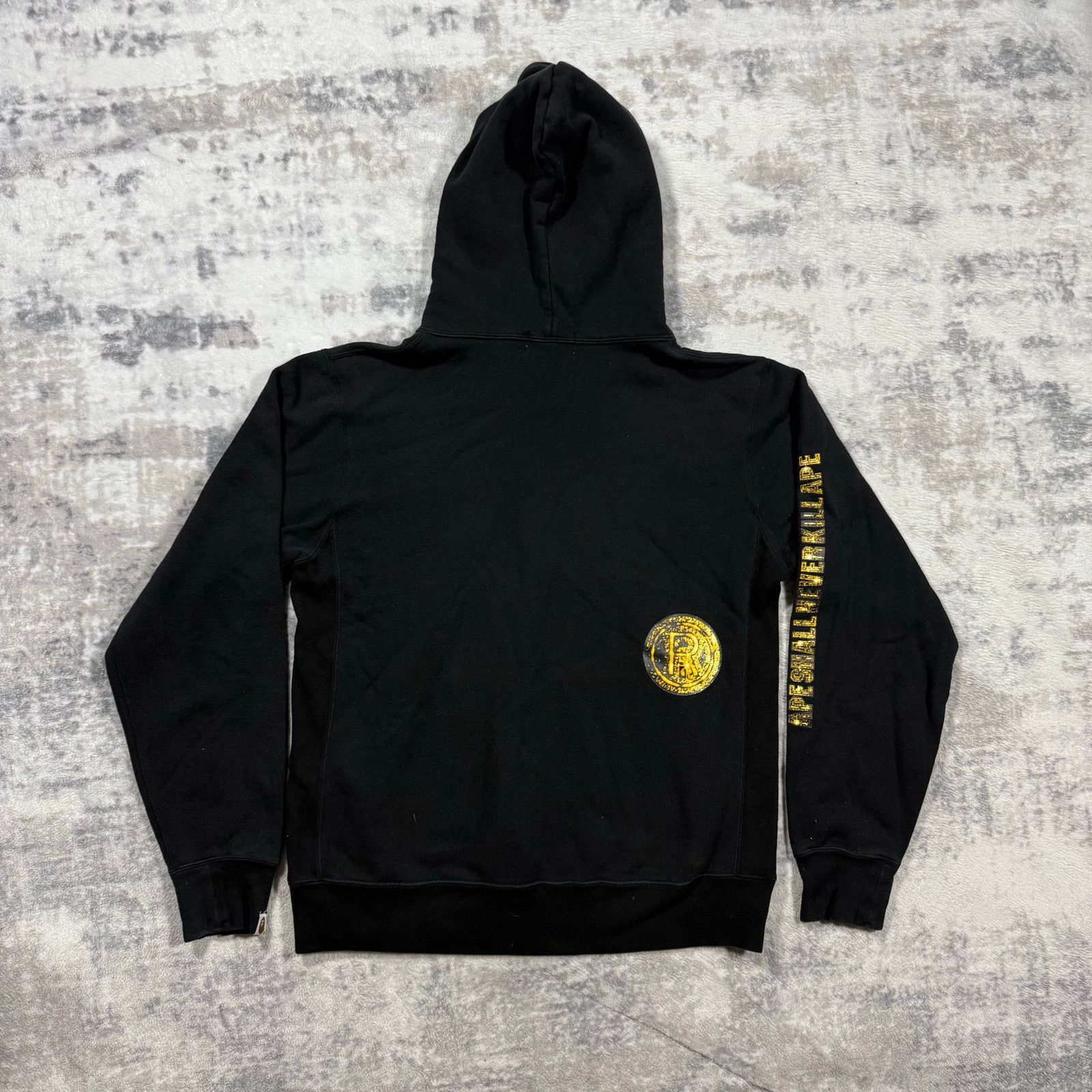 Bape × Nigo Authentic Bape 2000’s Gold Angry Ape Hoodie L Size US L / EU 52-54 / 3 - 4 Thumbnail