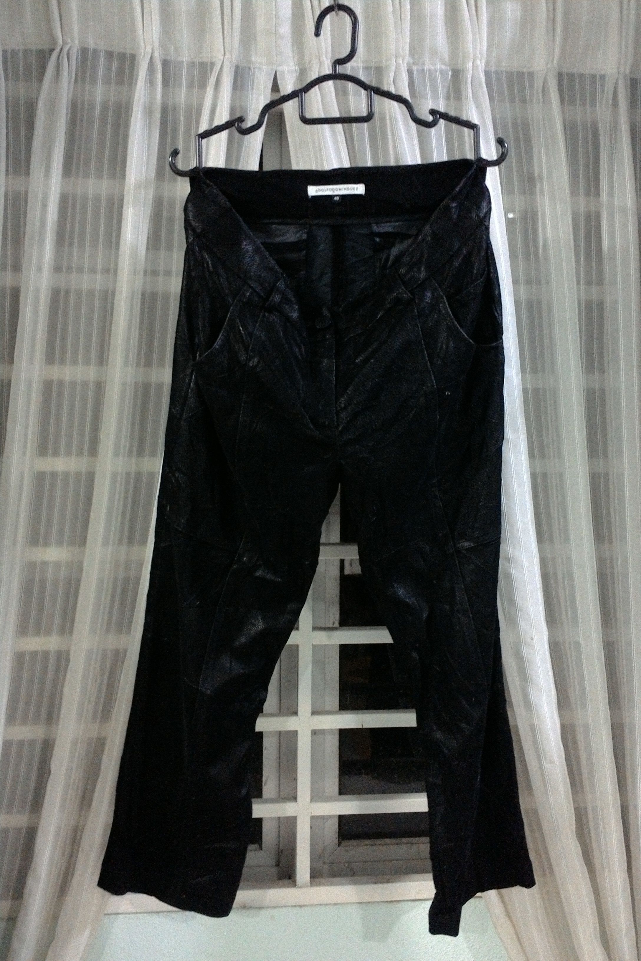 Adolfo Dominguez ADOLFO DOMINGUEZ Black Pant Size 32" / US 10 / IT 46 - 9 Thumbnail