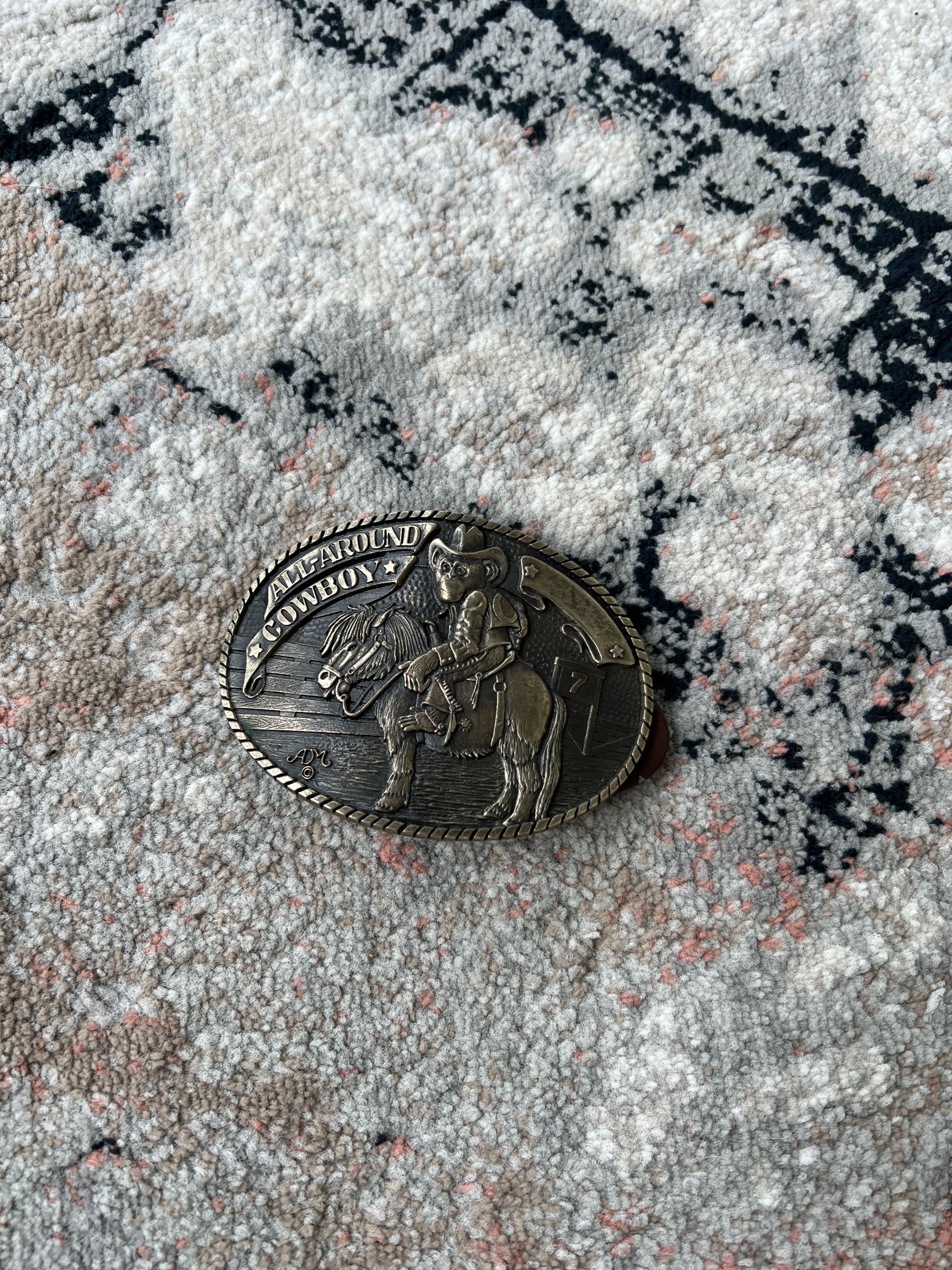 Cowboy Equipment All-Around Cowboy Belt Buckle Size ONE SIZE - 1 Thumbnail