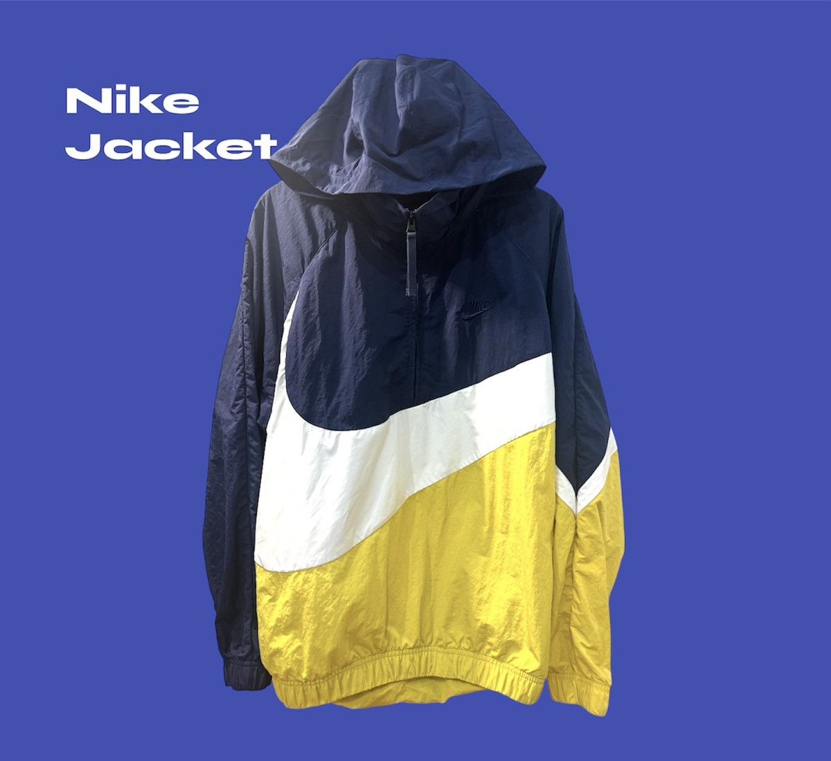 Nike Nike jacket big swoosh Size US M / EU 48-50 / 2 - 1 Thumbnail