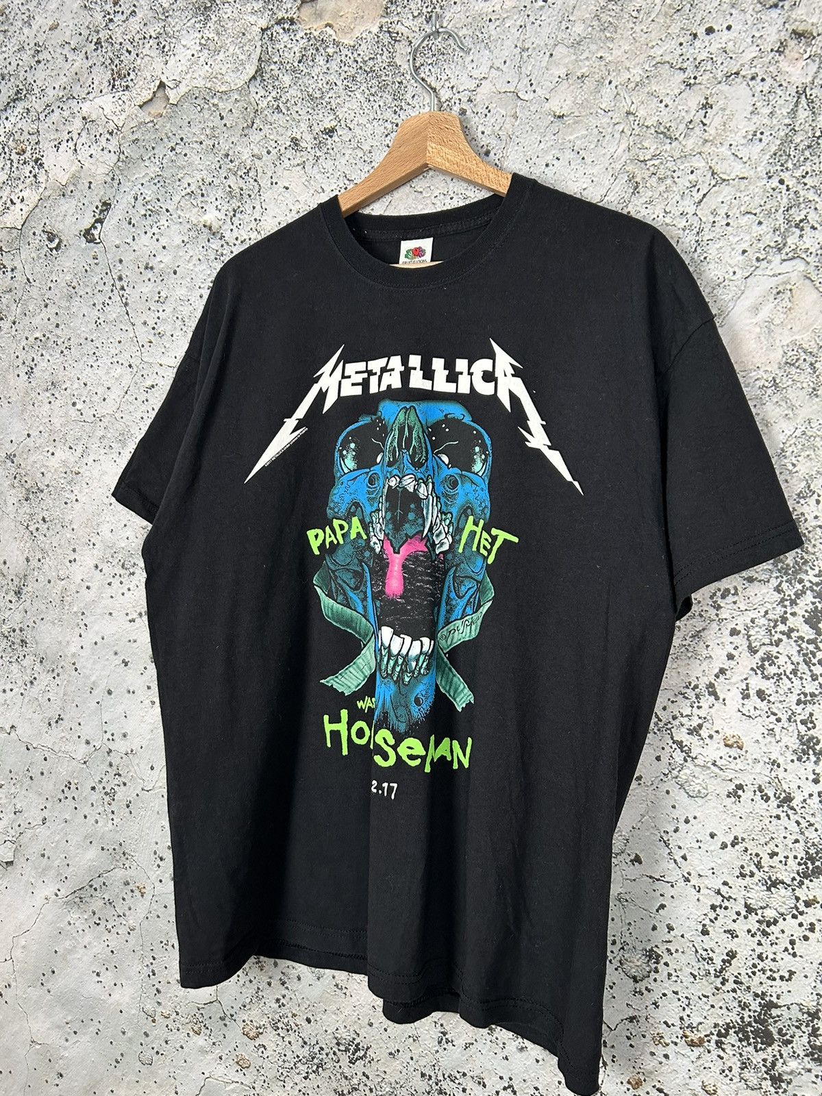 Band Tees Metallica 2017 Rock Band Tee Tour Metal Rare Hype Size US XL / EU 56 / 4 - 2 Thumbnail