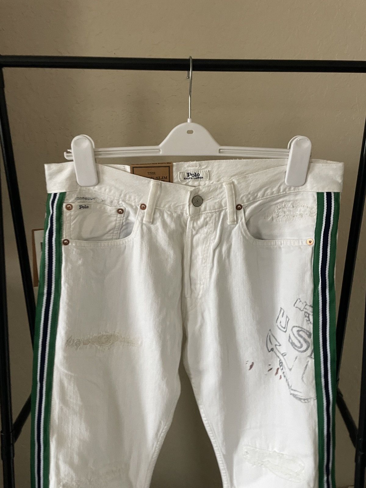 Polo Ralph Lauren NewPort The Varick Slim straight leg nwt 248.00 Size US 33 - 2 Thumbnail