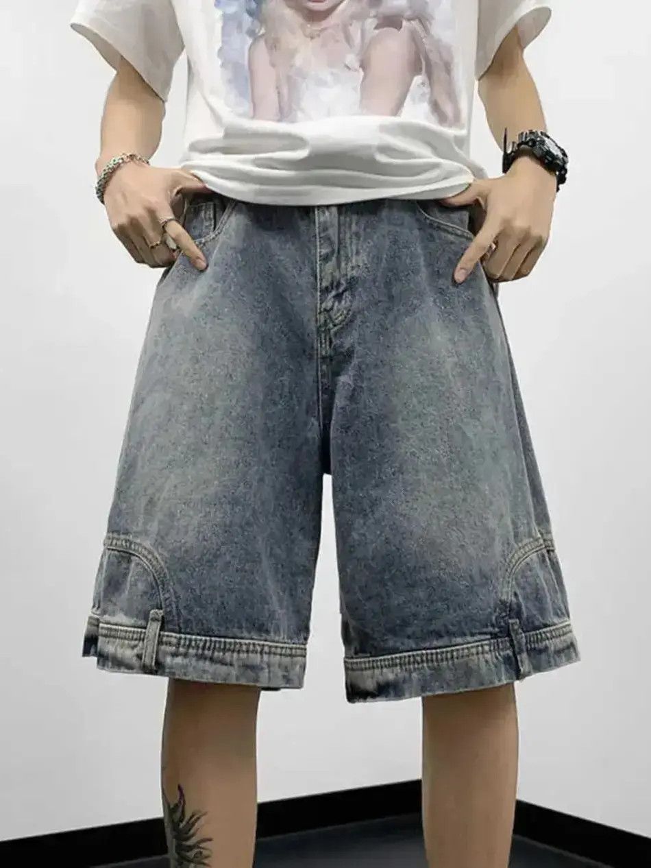 Japanese Brand Straight washed casual jeans Size US 30 / EU 46 - 1 Thumbnail