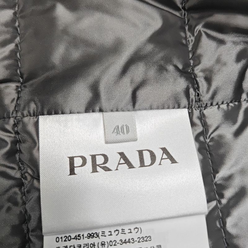 Prada Prada Solid Color Zip Long Sleeve Jacket-2506 Size US S / EU 44-46 / 1 - 3 Thumbnail