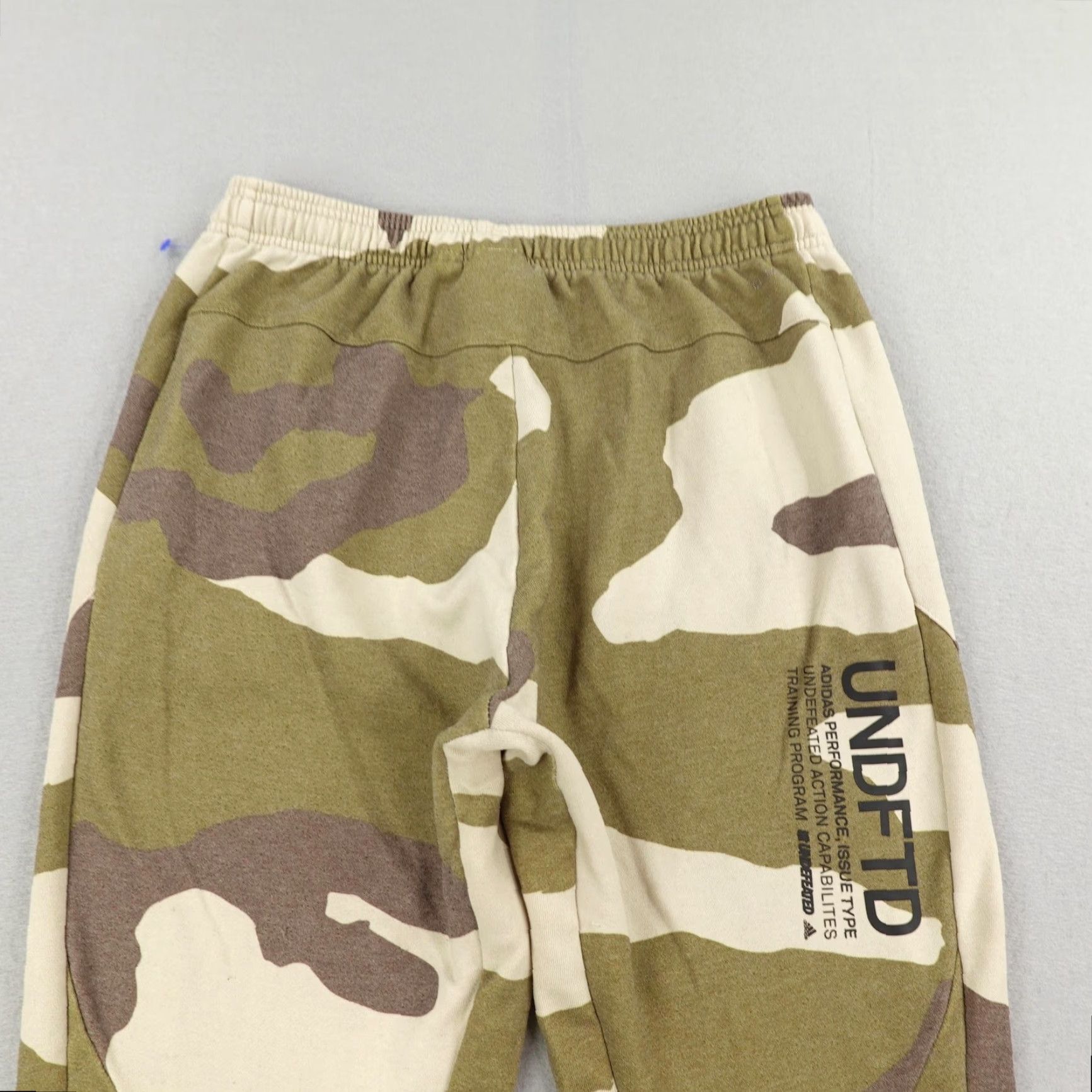 Adidas Adidas Undefeated Pants Mens Medium Dune Tactile Khaki Camo Joggers Sweatpants Size US 31 - 7 Thumbnail
