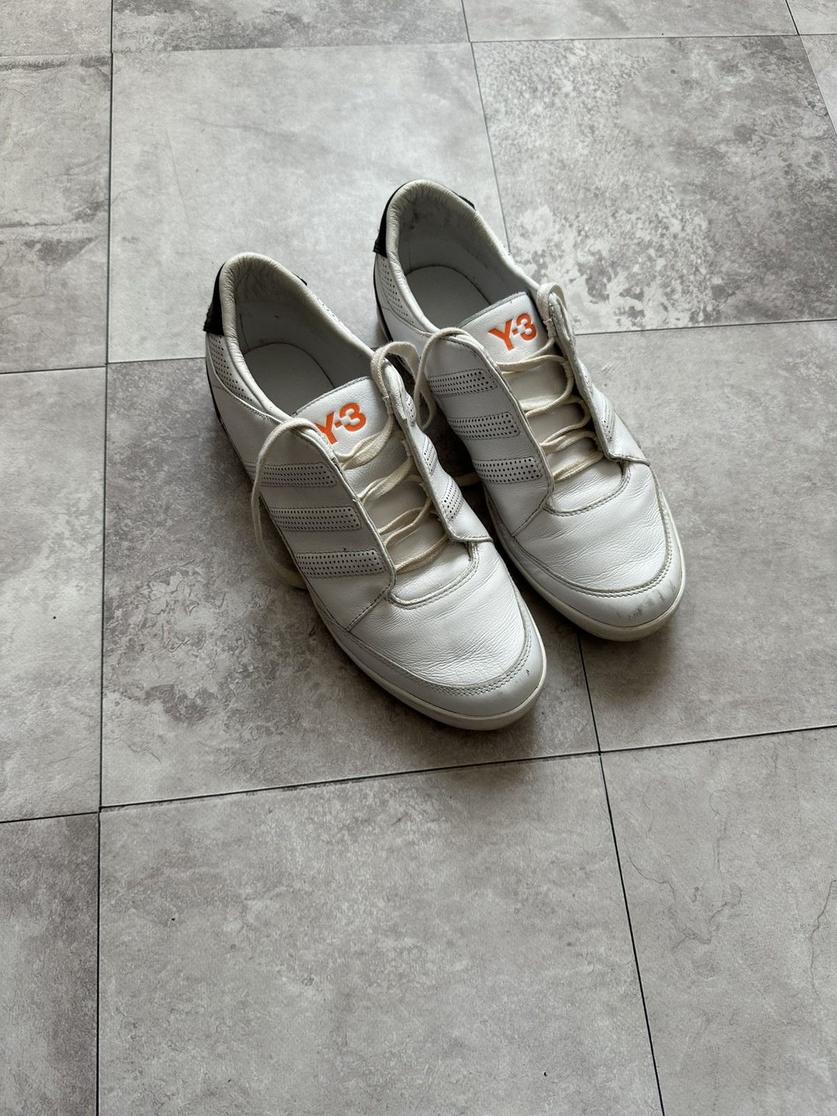 Adidas × Y-3 × Yohji Yamamoto Y-3 Adidas Yohji Yamamoto Leather Trainers Sneakers Shoes Size US 6.5 / IT 36.5 - 4 Thumbnail