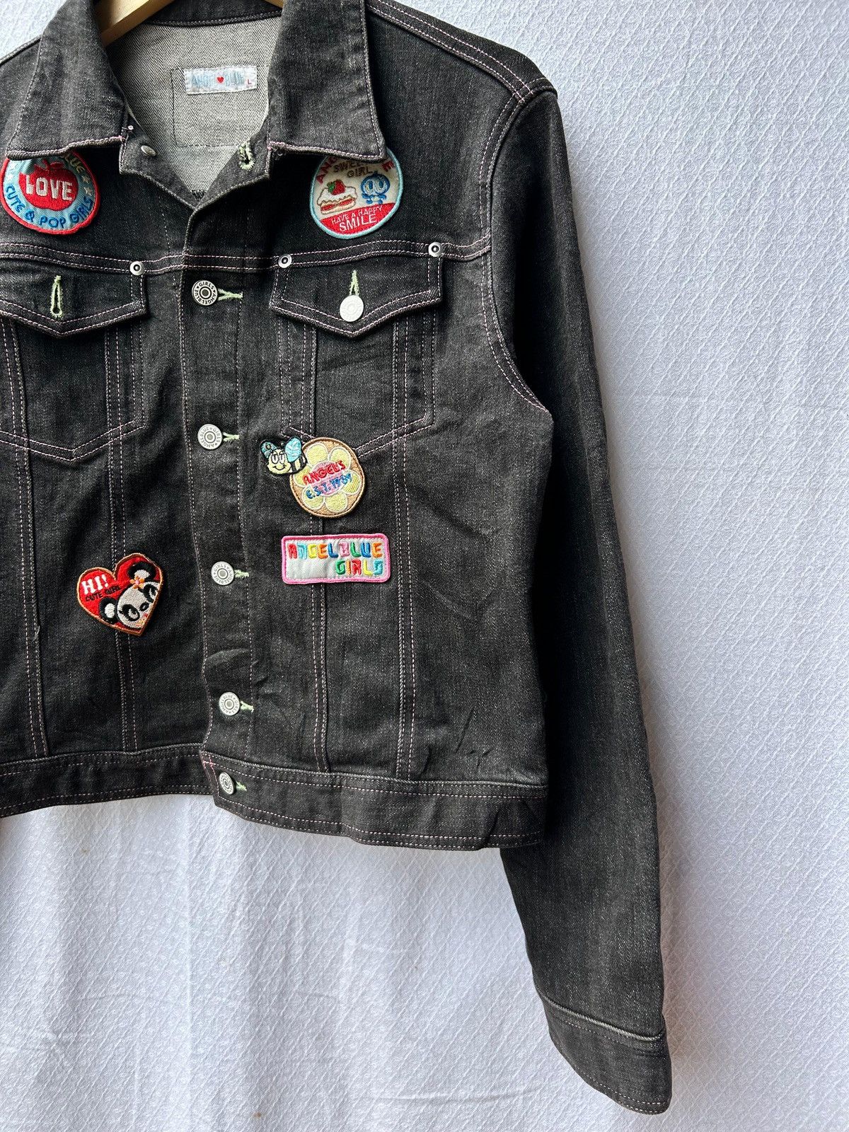 Japanese Brand Angel blue japanese denim jacket style Size US M / EU 48-50 / 2 - 3 Thumbnail