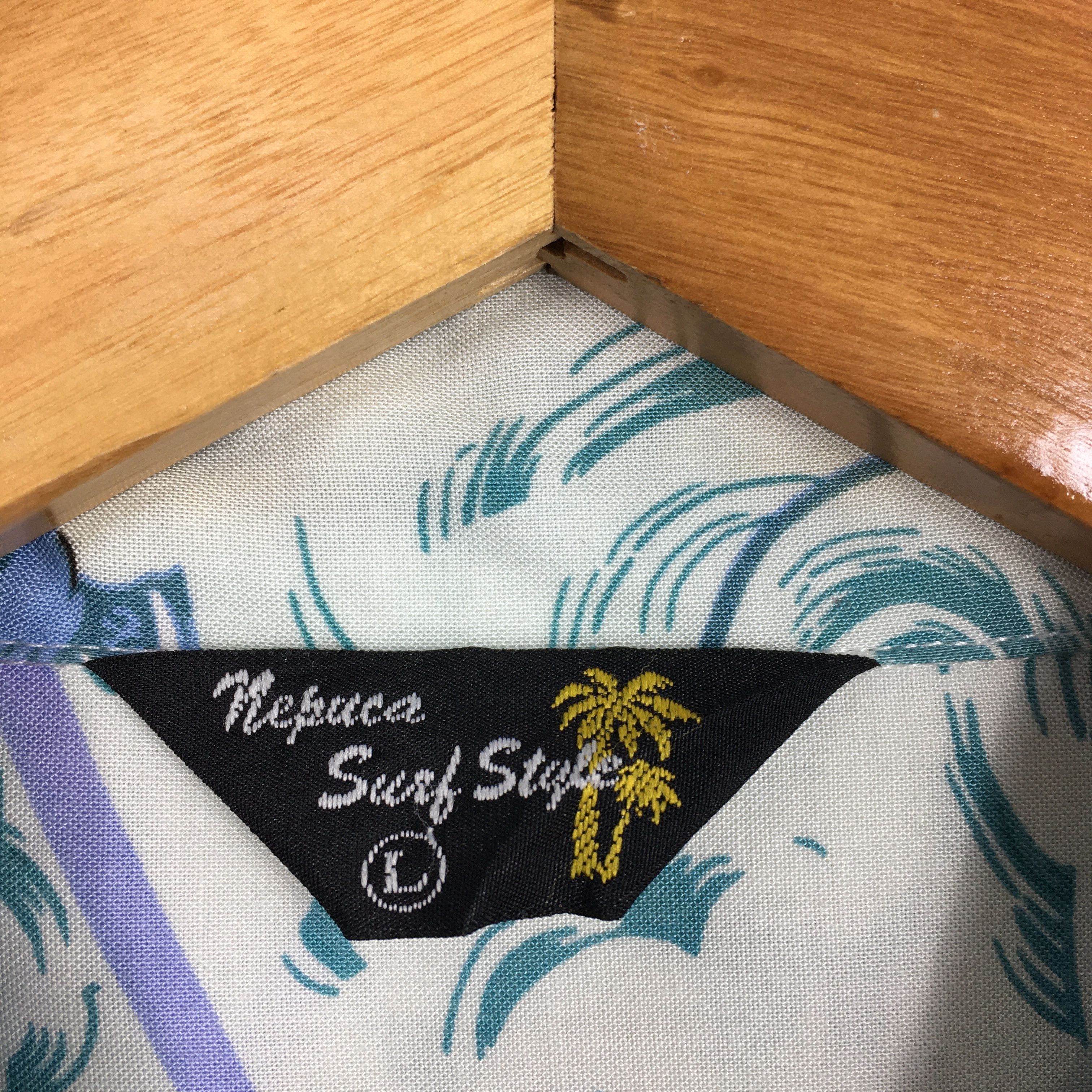 Sun Surf Vintage 80s Rockabilly Hawaiian Dragon Rayon Shirt Large Size US L / EU 52-54 / 3 - 5 Thumbnail