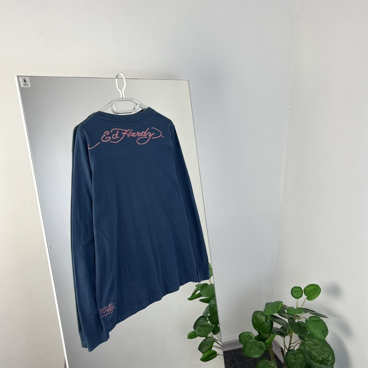 Ed Hardy Vintage Y2K Ed Hardy Big Logo Japanese Style Long Sleeve Size US M / EU 48-50 / 2 - 2 Thumbnail