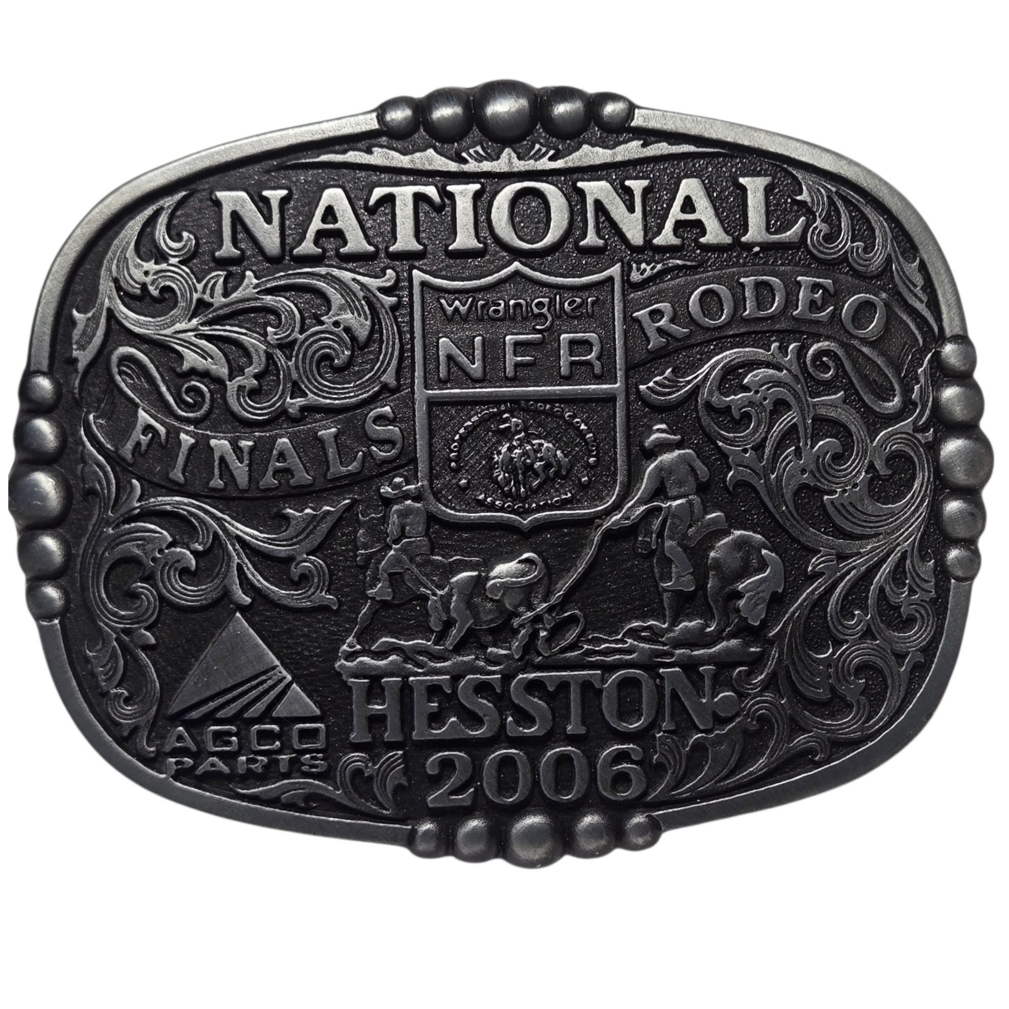 Other 2006 NFR Belt Buckle National Finals Rodeo Team Roping Cowbo Size ONE SIZE - 1 Thumbnail