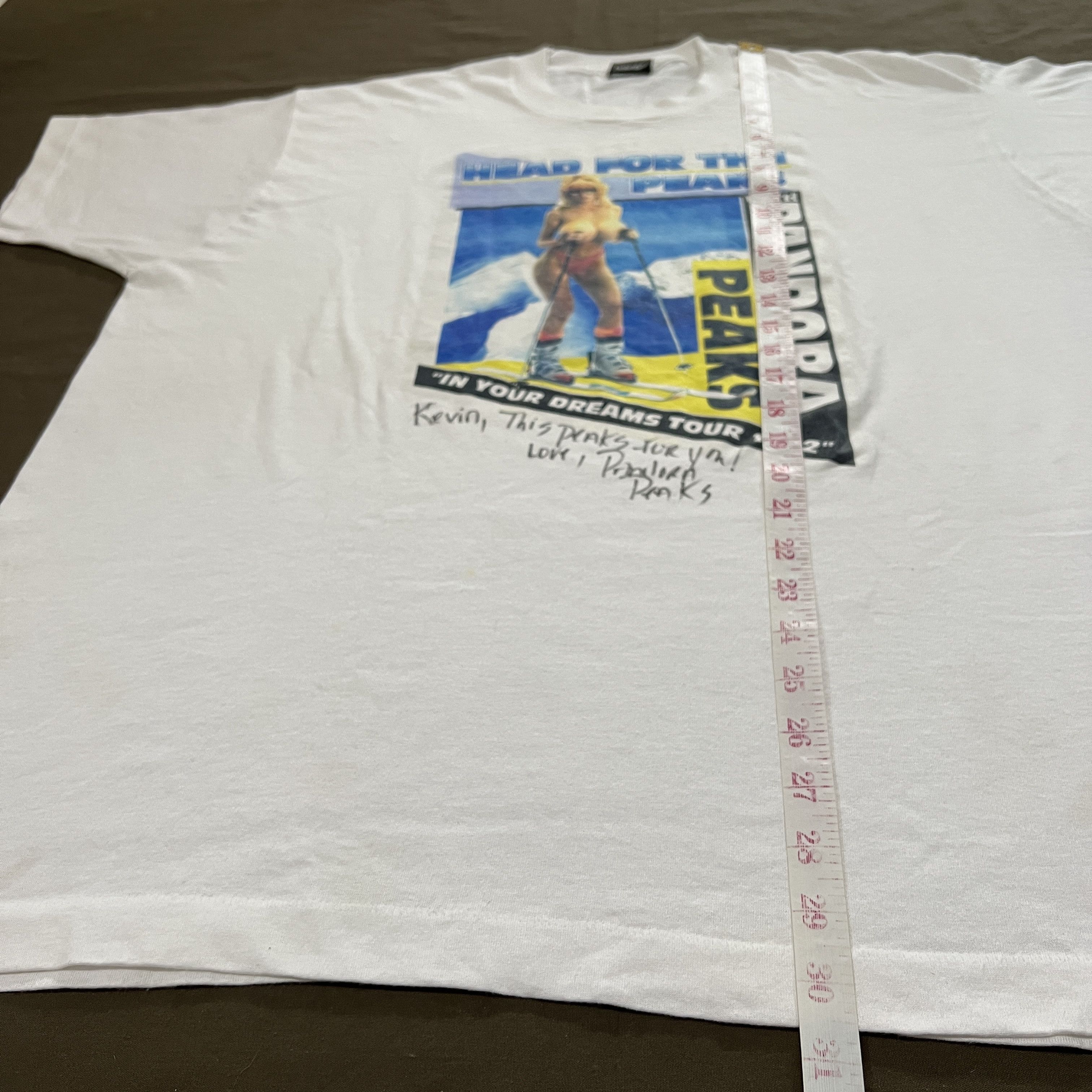 Vintage Vintage Head for Peaks Signed Pandora Peaks Playboy Stripper Size US XXL / EU 58 / 5 - 15 Thumbnail