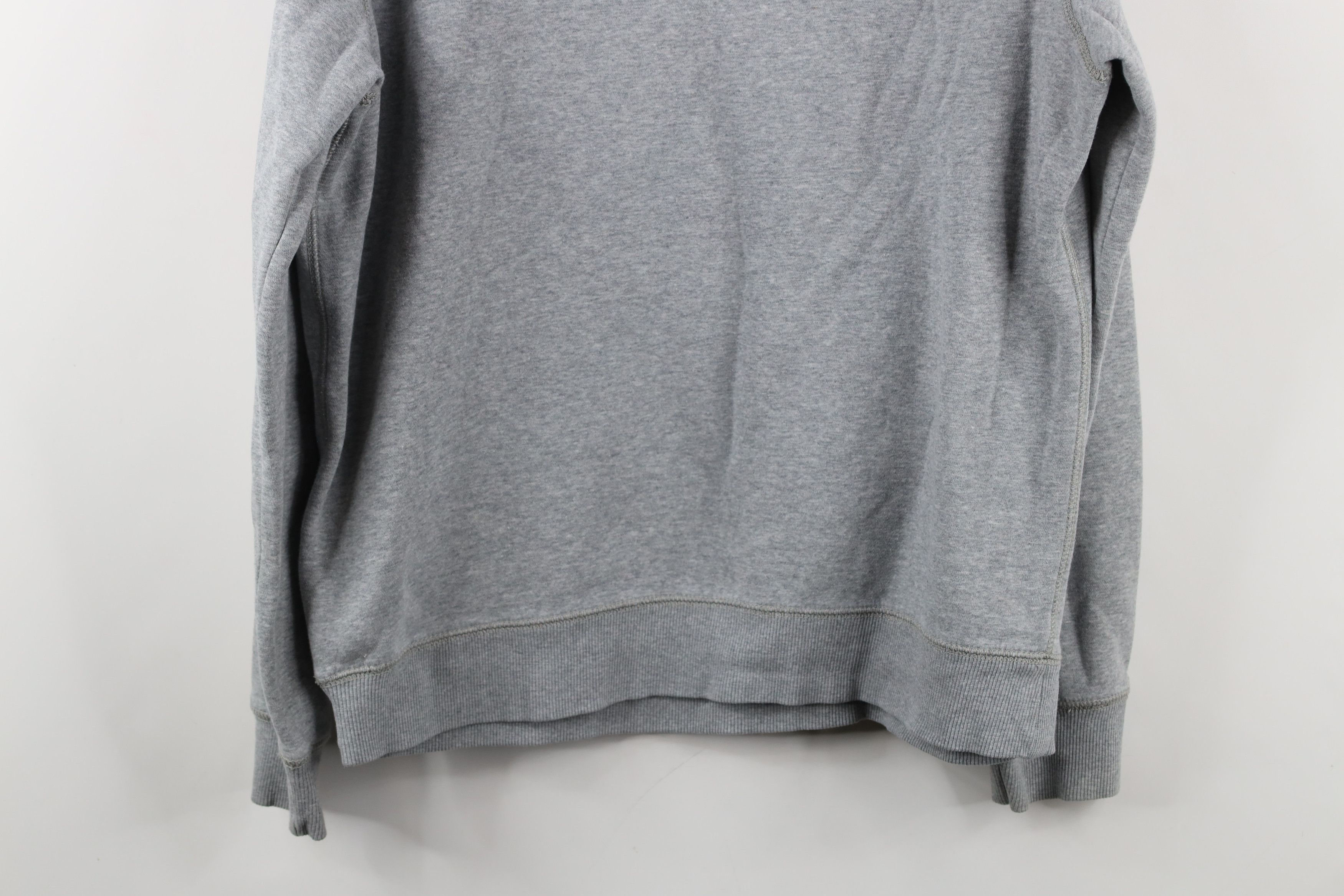 Nike × Vintage Vintage Y2K Nike Scott Mini Swoosh Hoodie Sweatshirt Gray Size US L / EU 52-54 / 3 - 13 Thumbnail