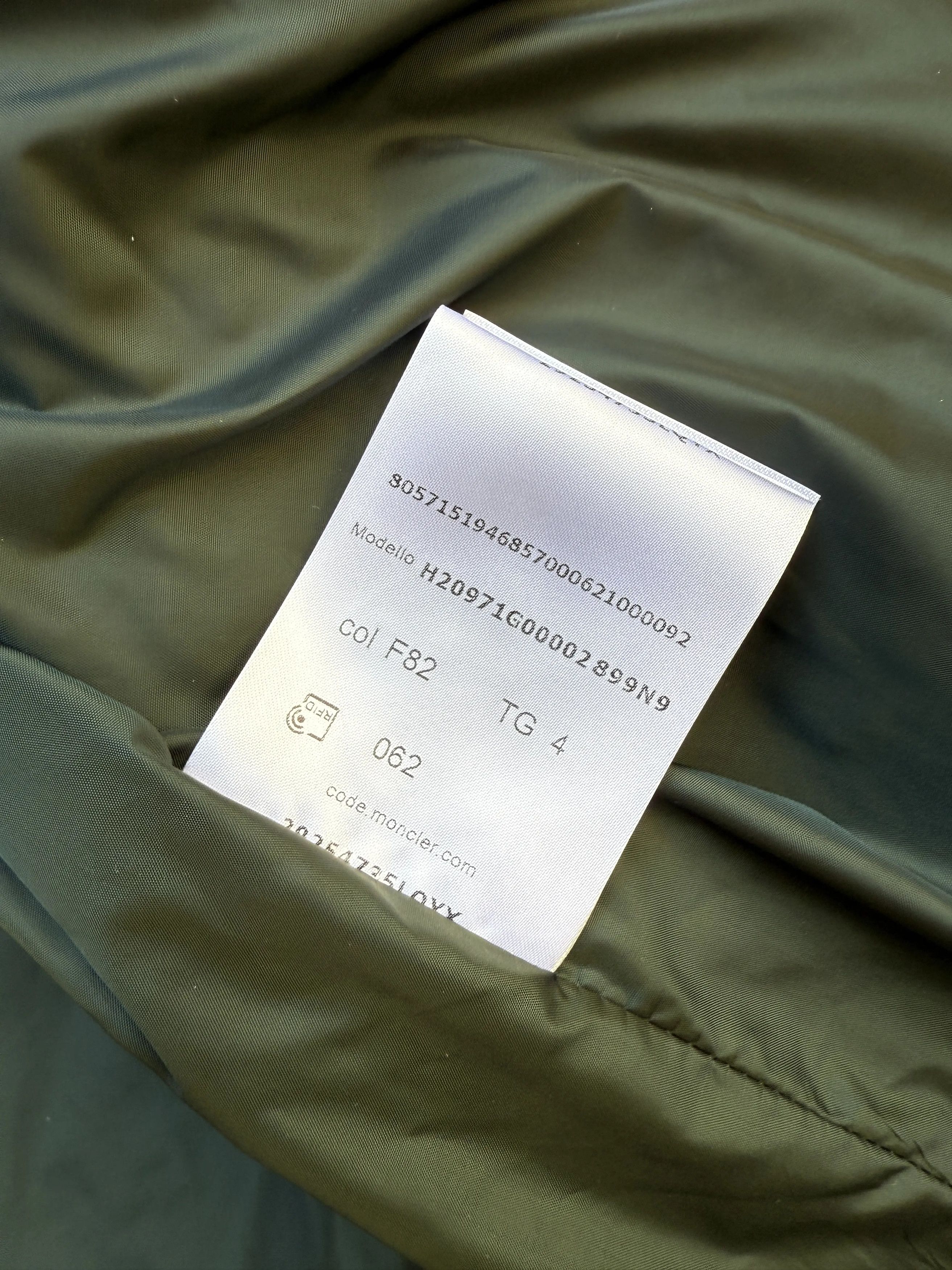 Moncler MONCLER GRENOBLE JACKET APRES SKI GREEN GREY PLAID FLANNEL Size US XL / EU 56 / 4 - 11 Thumbnail